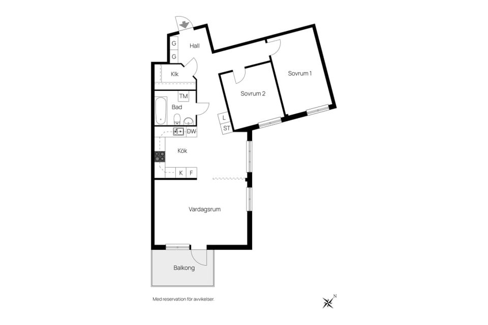 Bostadsrätt, Väringavägen 12, Sigtuna - Harberget, Sigtuna