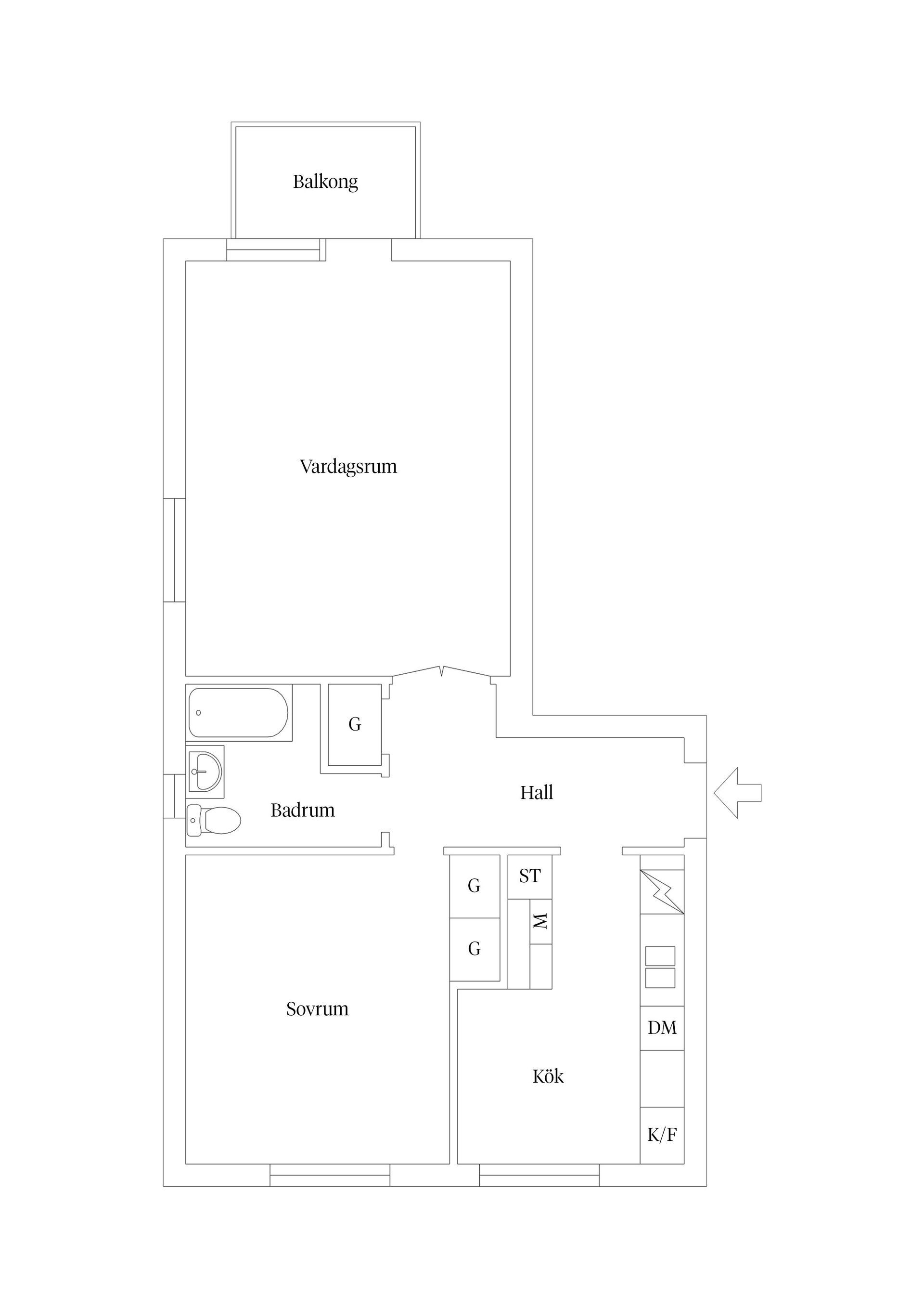 Bostadsrätt, Viktoriagatan 6A, Luthagen, Uppsala