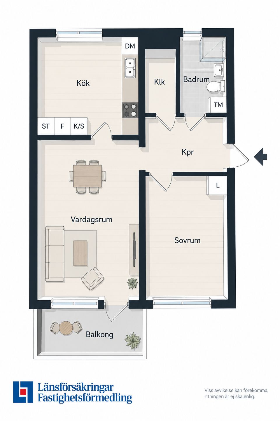 Bostadsrätt, Stationsgatan 21B, Sätuna, Sigtuna