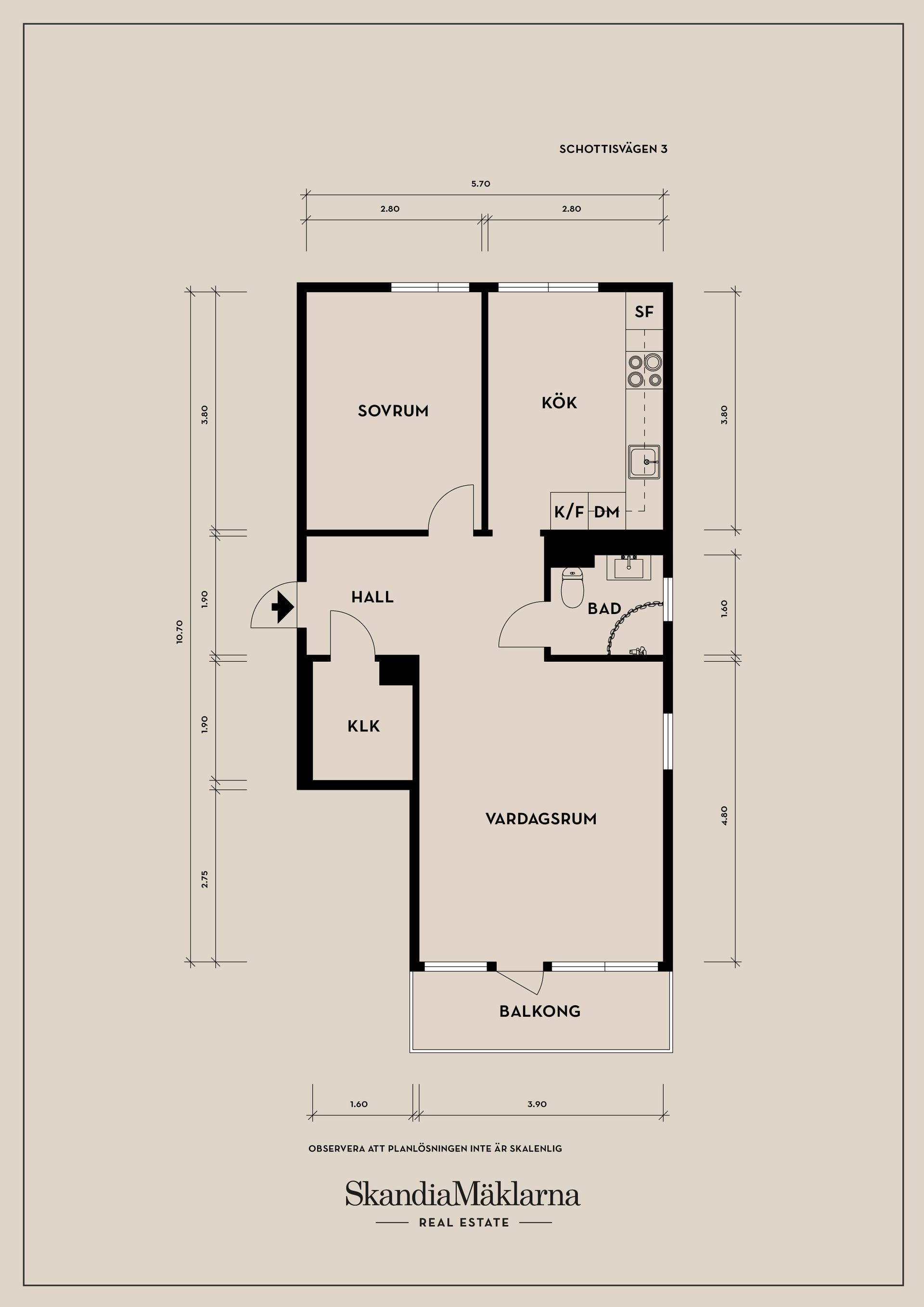 Bostadsrätt, Schottisvägen 3, Agnesberg, Göteborg