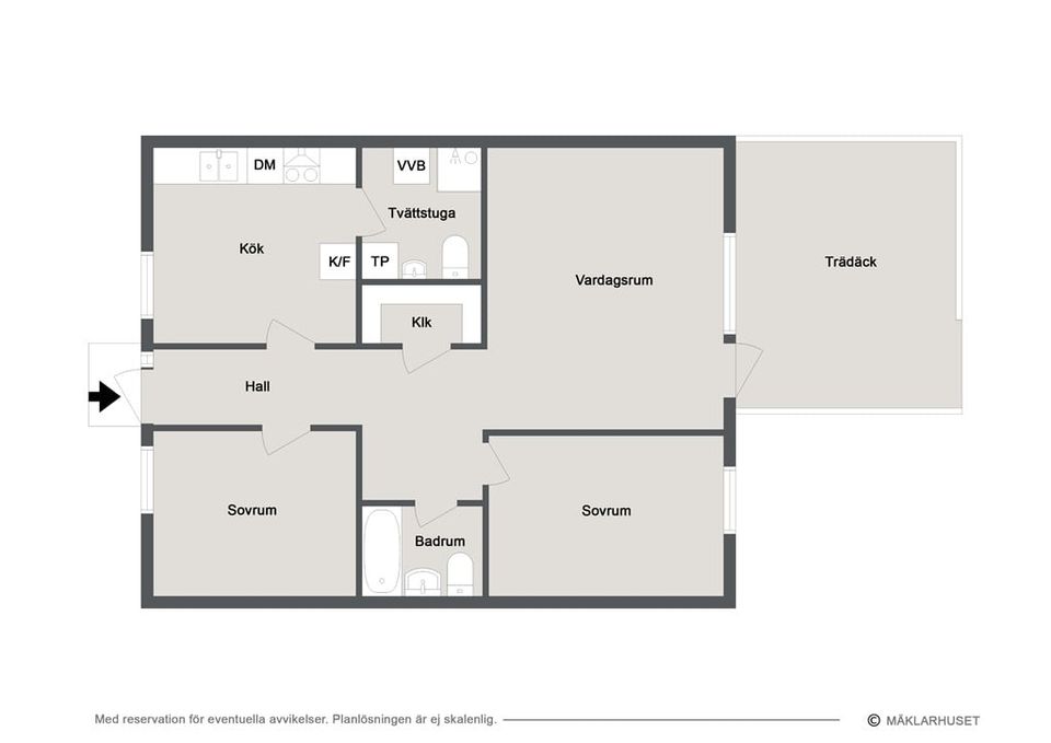 Bostadsrätt, Stärkelsegatan 3B, Löderup, Ystad