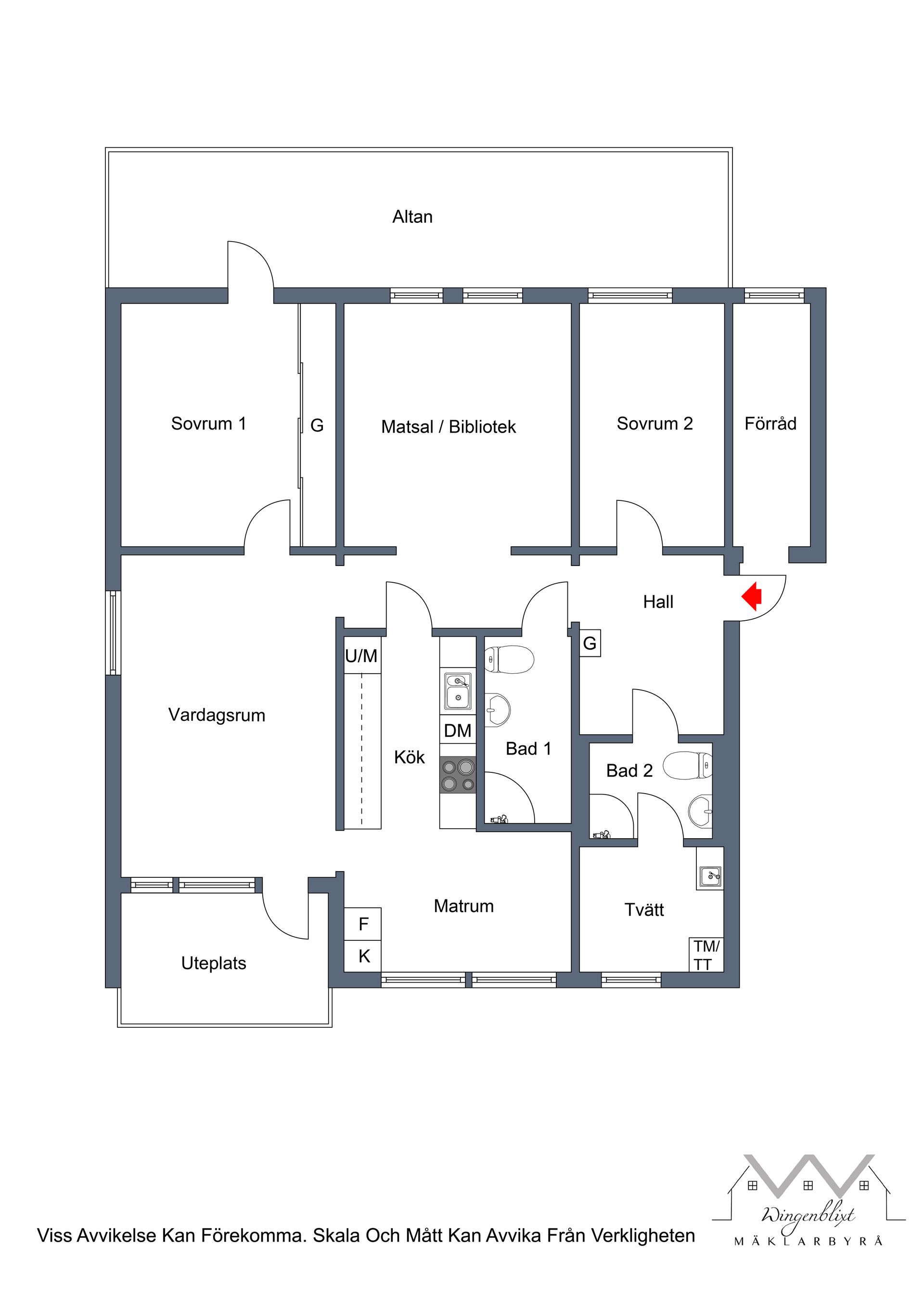 Bostadsrätt, Rönnbärsvägen 23, markplan, Tibble, Upplands-Bro