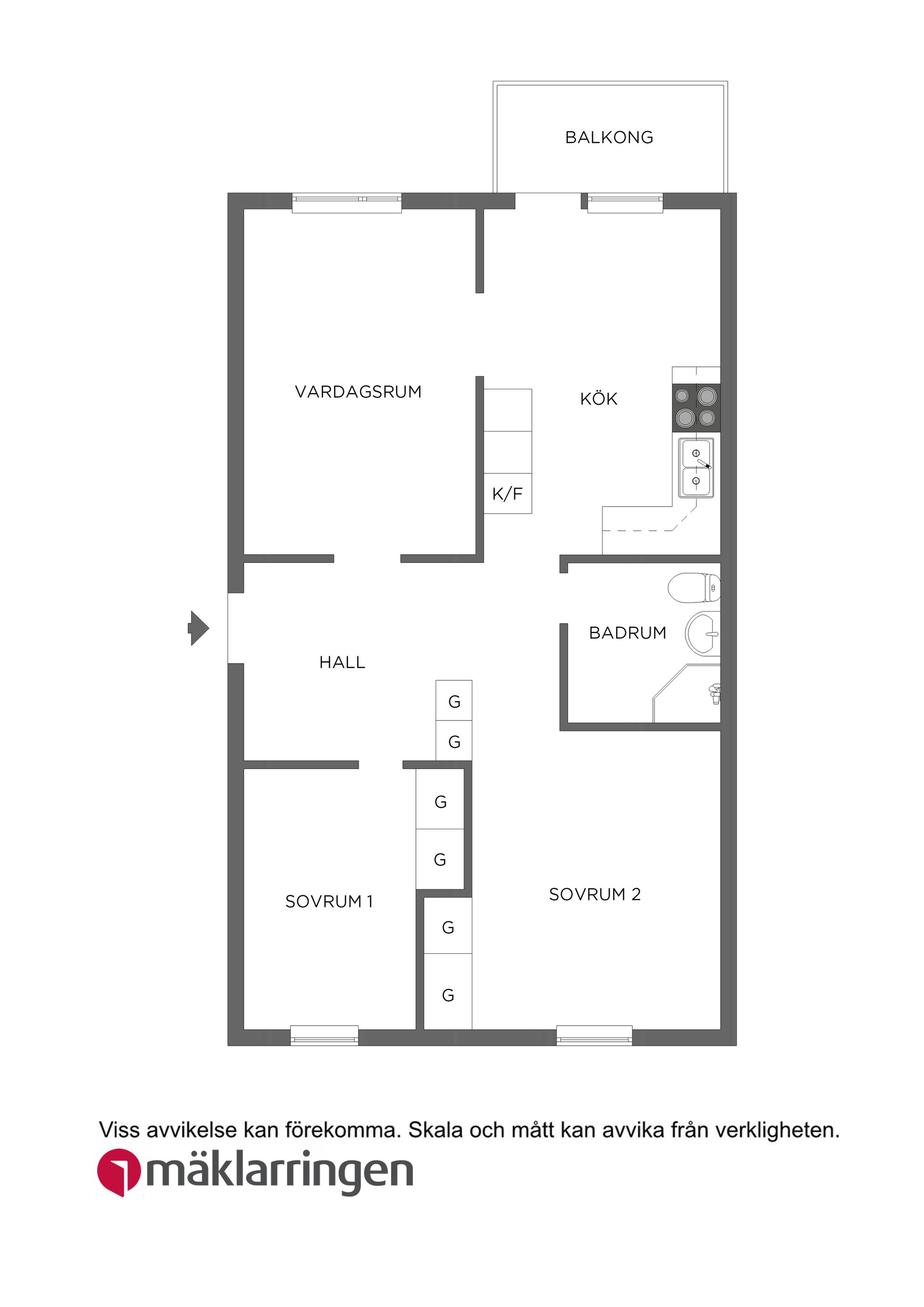 Bostadsrätt, Midgårdsvägen 5, Handen, Haninge