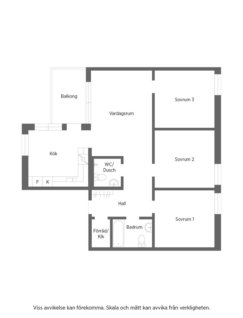 Bostadsrätt, FLYGKÅRSVÄGEN 15 - VÅN 2, Hägernäs, Täby