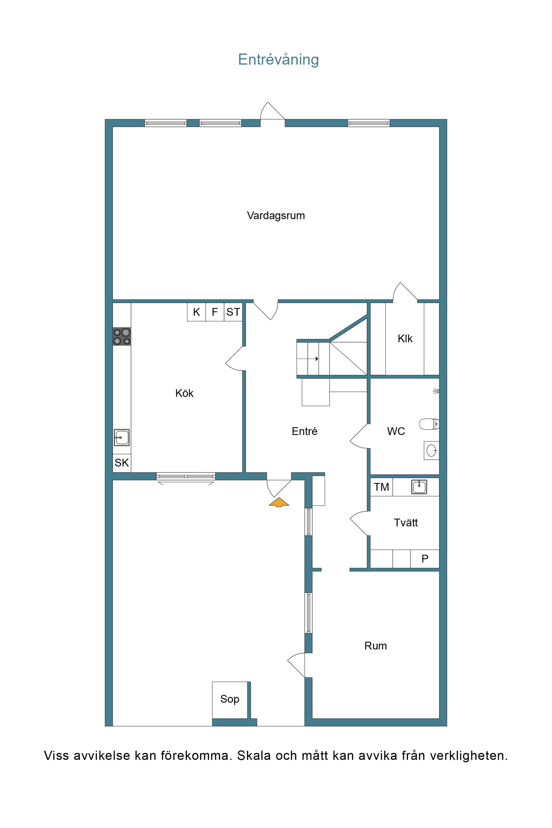 Radhus, Ekegatan 104, Simrislund, Simrishamn
