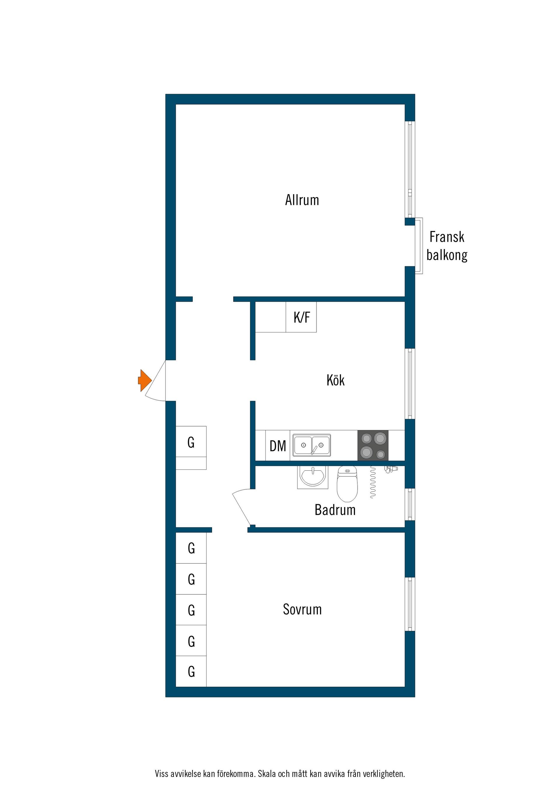 Bostadsrätt, Björkebogatan 8B, Tomelilla
