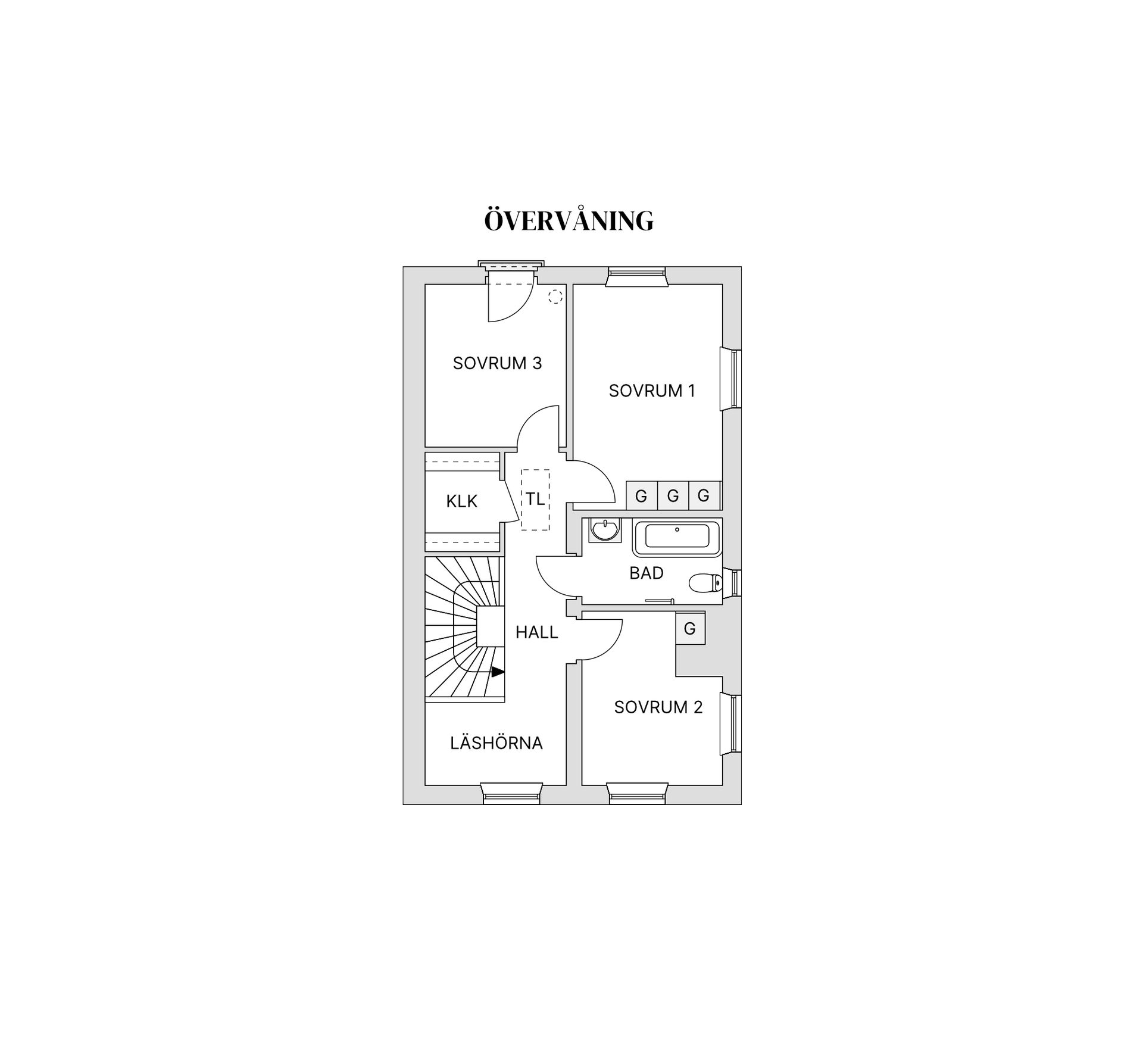 Radhus, Lövsångarvägen 24A, Margretelund, Österåker