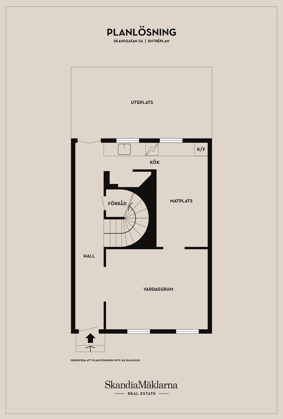 Radhus, Skansgatan 34, Centrum, Ystad