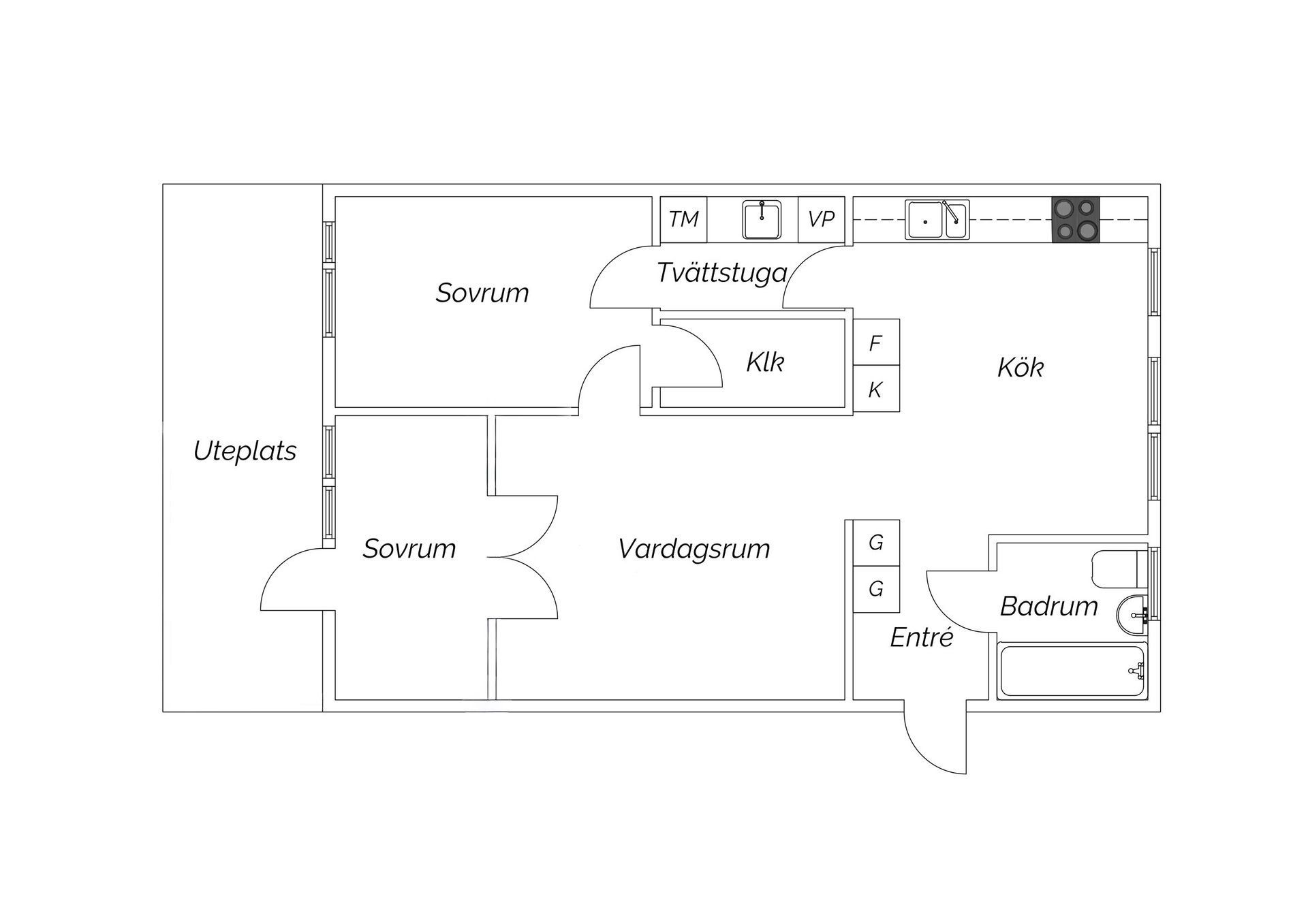 Bostadsrätt, Östra Porten 53, Kungälv