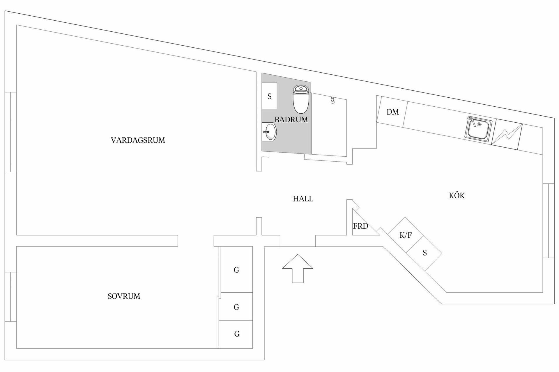Bostadsrätt, Bomgatan 6C, Johanneberg - Almedal, Göteborg