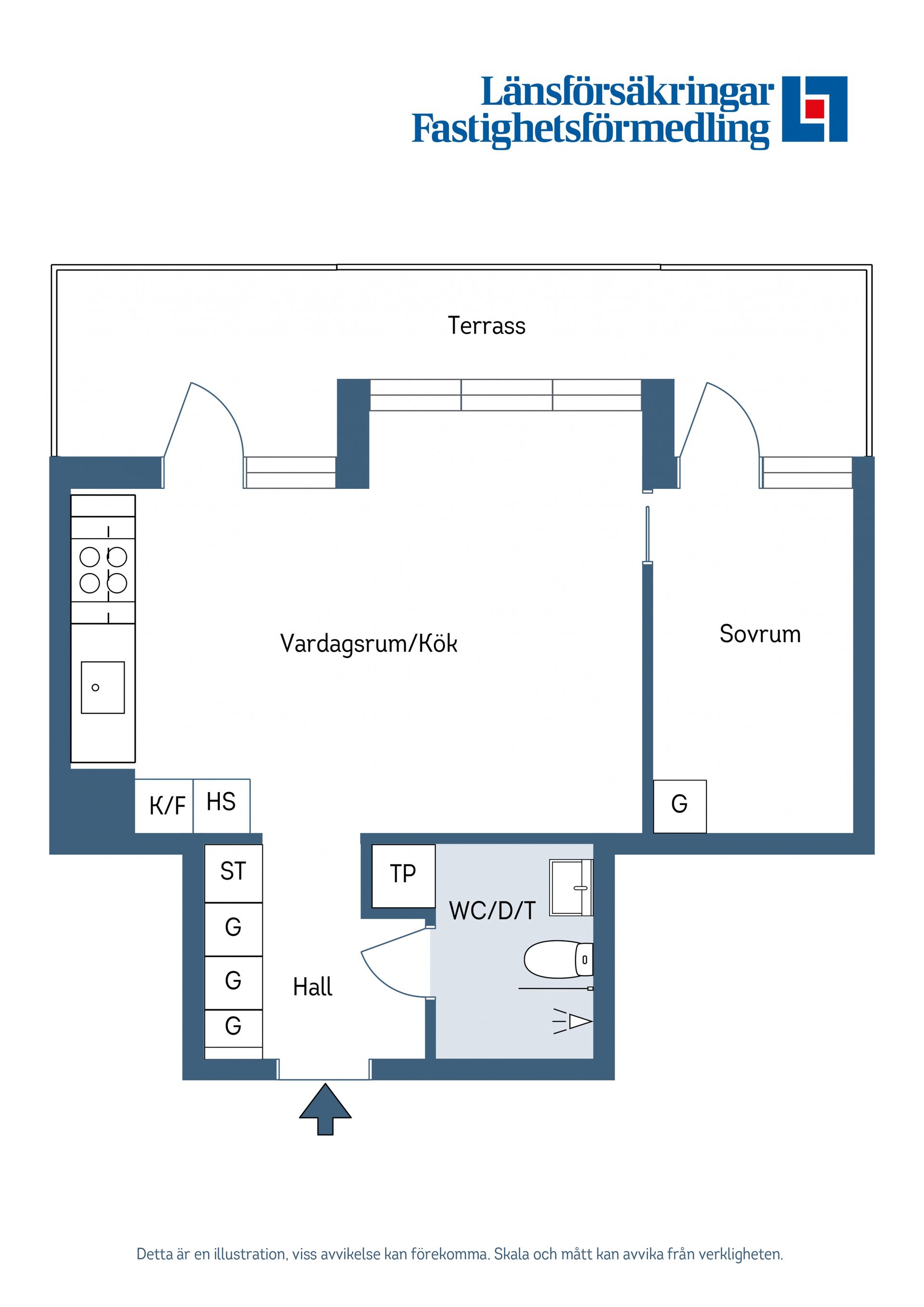 Bostadsrätt, Tre kronors väg 33, Kvarnholmen, Nacka