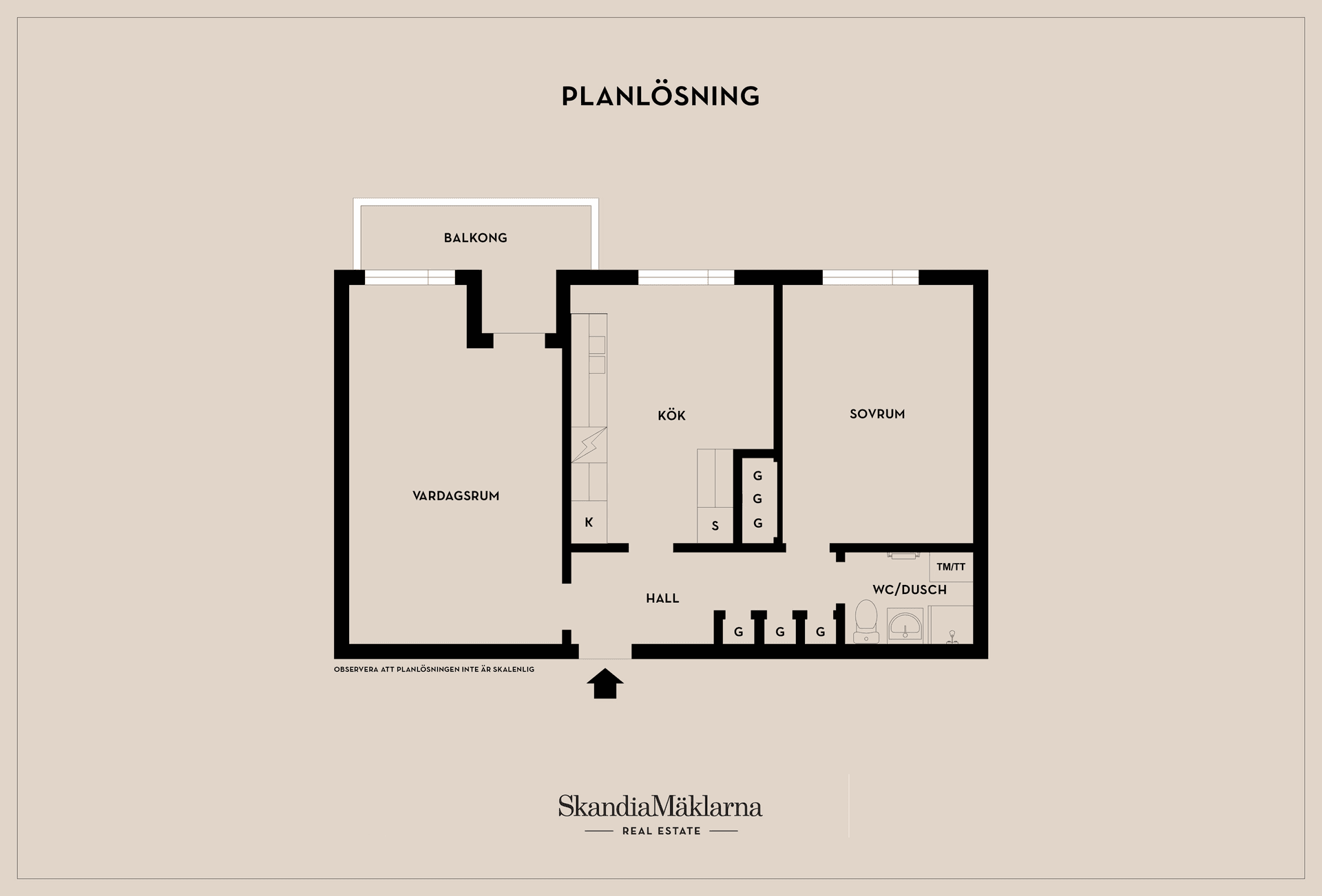 Bostadsrätt, Kvarnvägen 3A, Tibro
