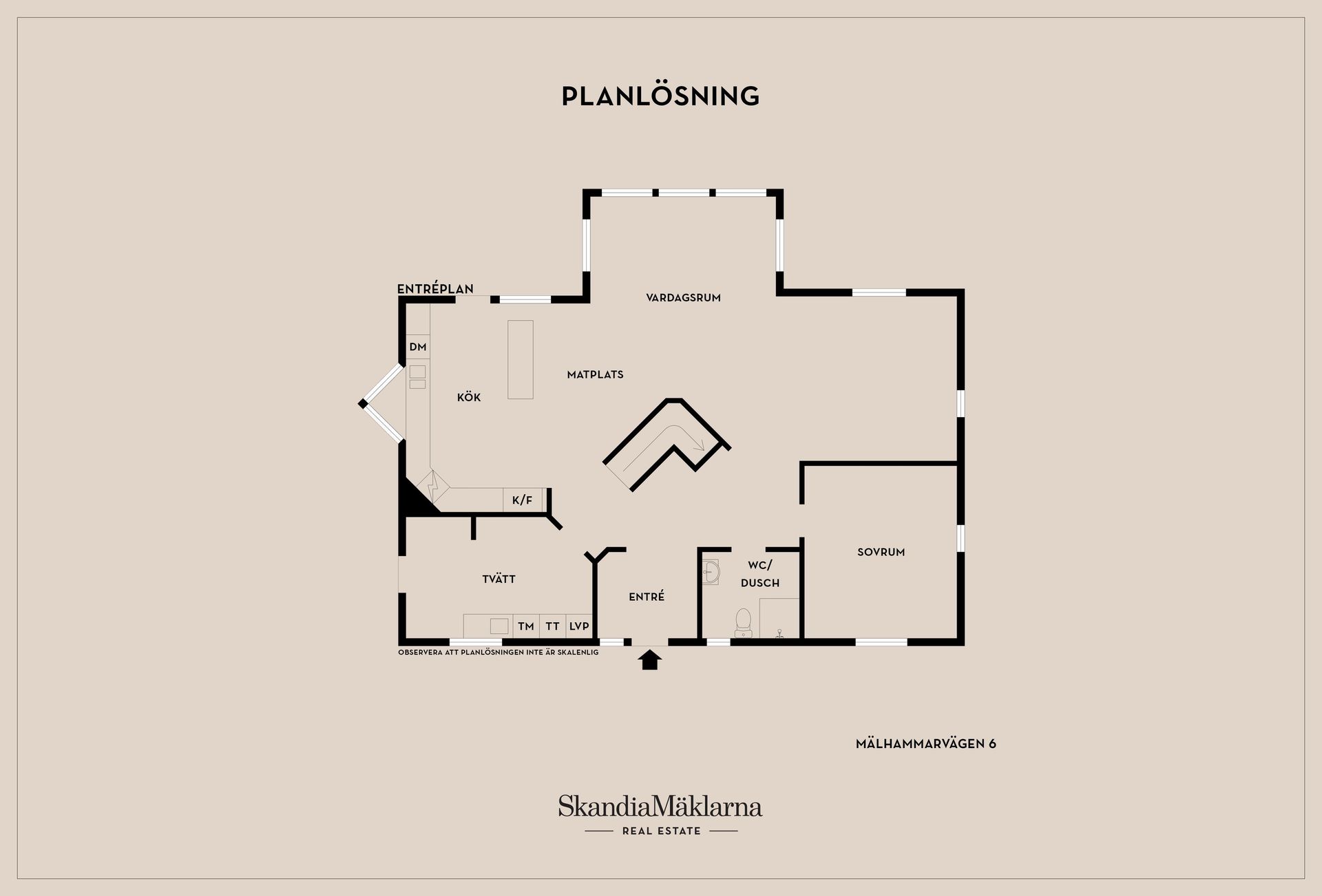 Villa, Mälhammarvägen 6, Kvicksund, Eskilstuna