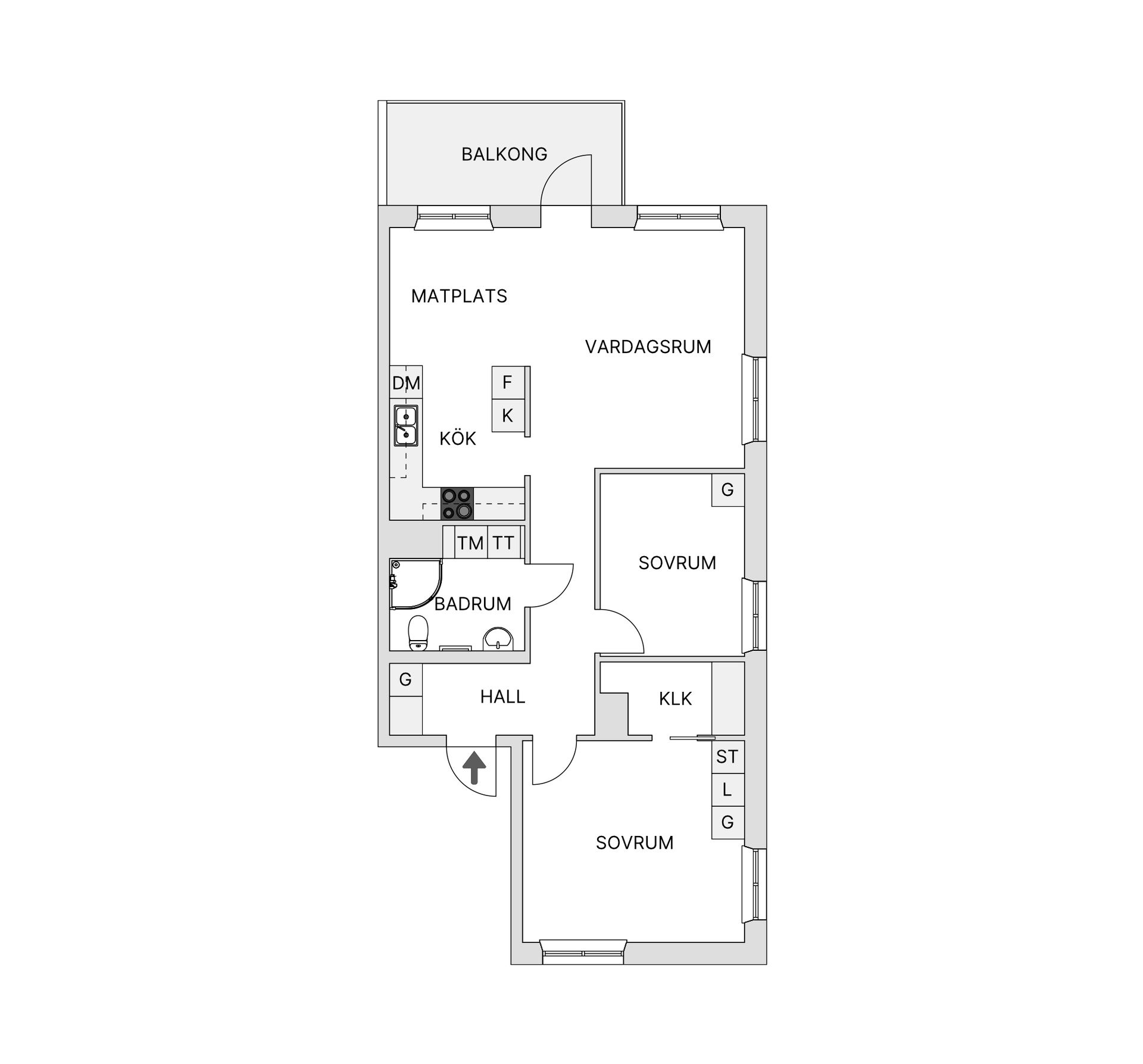 Bostadsrätt, Brattåsstigen 8, Surte, Ale
