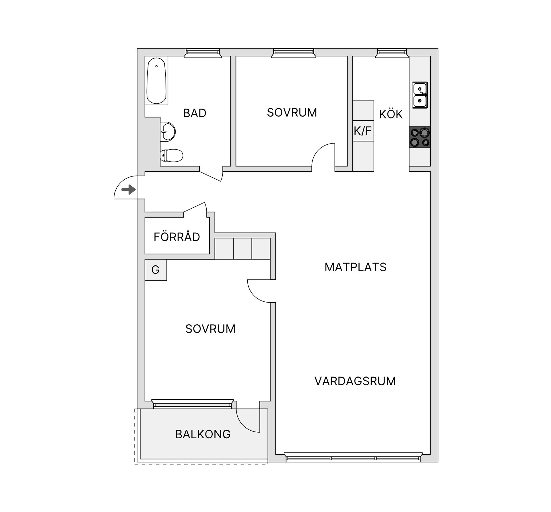 Bostadsrätt, Lillekärr norra 28, Hisings Kärra, Göteborg
