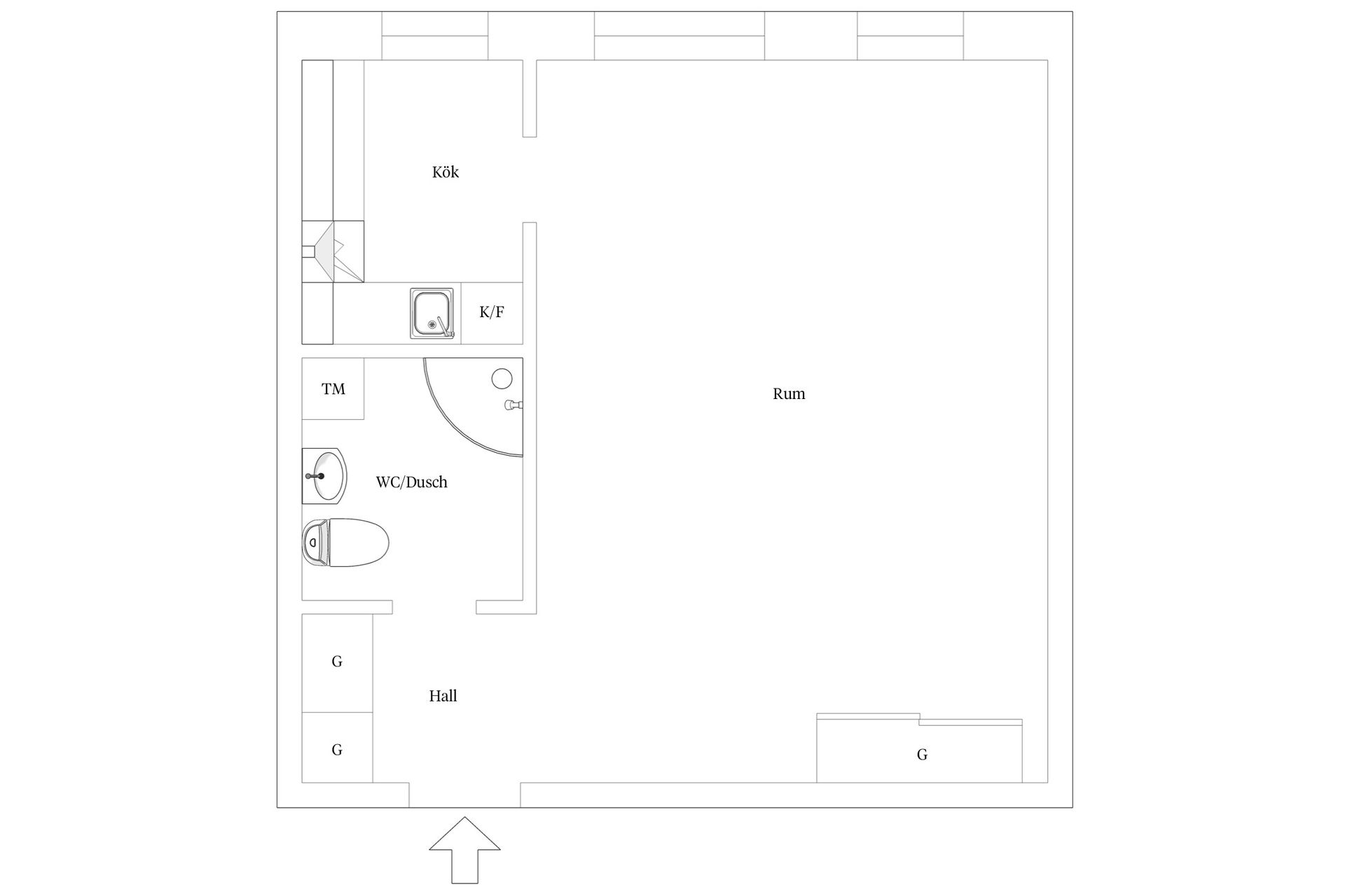 Bostadsrätt, Klubbegatan 6A, Håkanstorp, Malmö