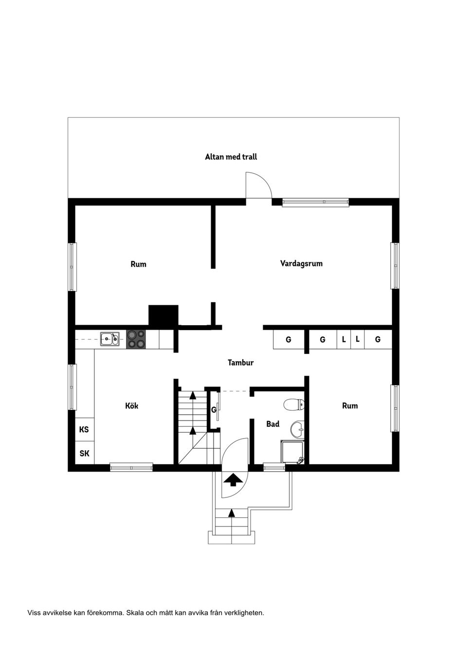 Villa, Travbanegatan 18, Sanden, Boden