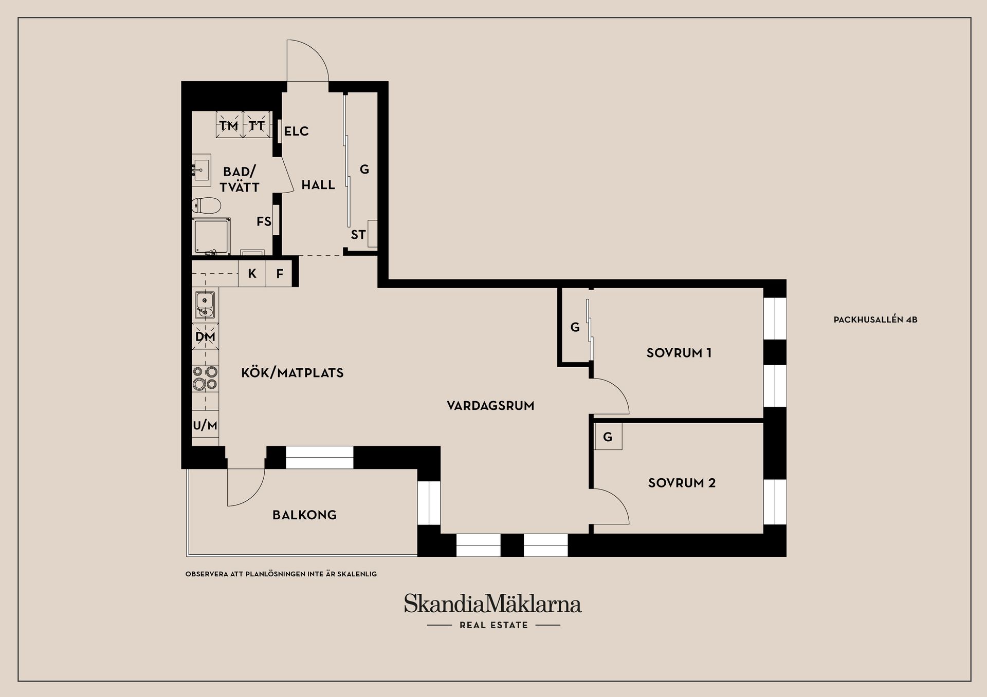 Bostadsrätt, Packhusallén 4B, Tullholmsviken, Karlstad