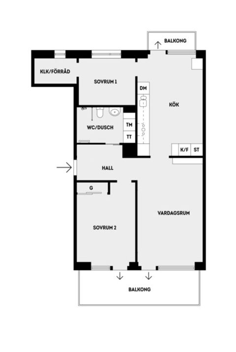 Bostadsrätt, Källtorpsvägen 7, 4tr, Näsbypark, Täby