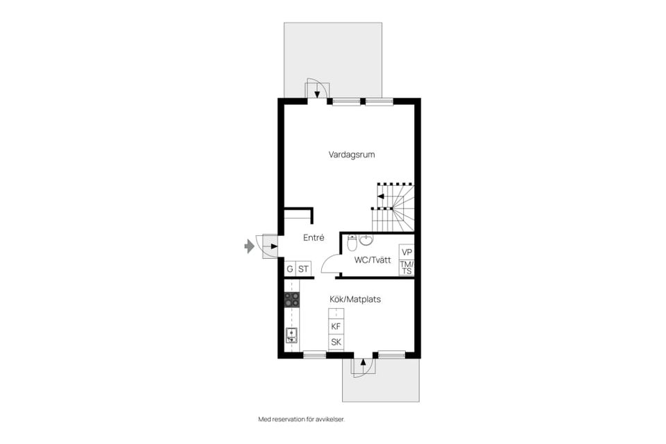 Radhus, Sutarevägen 52, Gislövs Läge / Serresjö, Trelleborg
