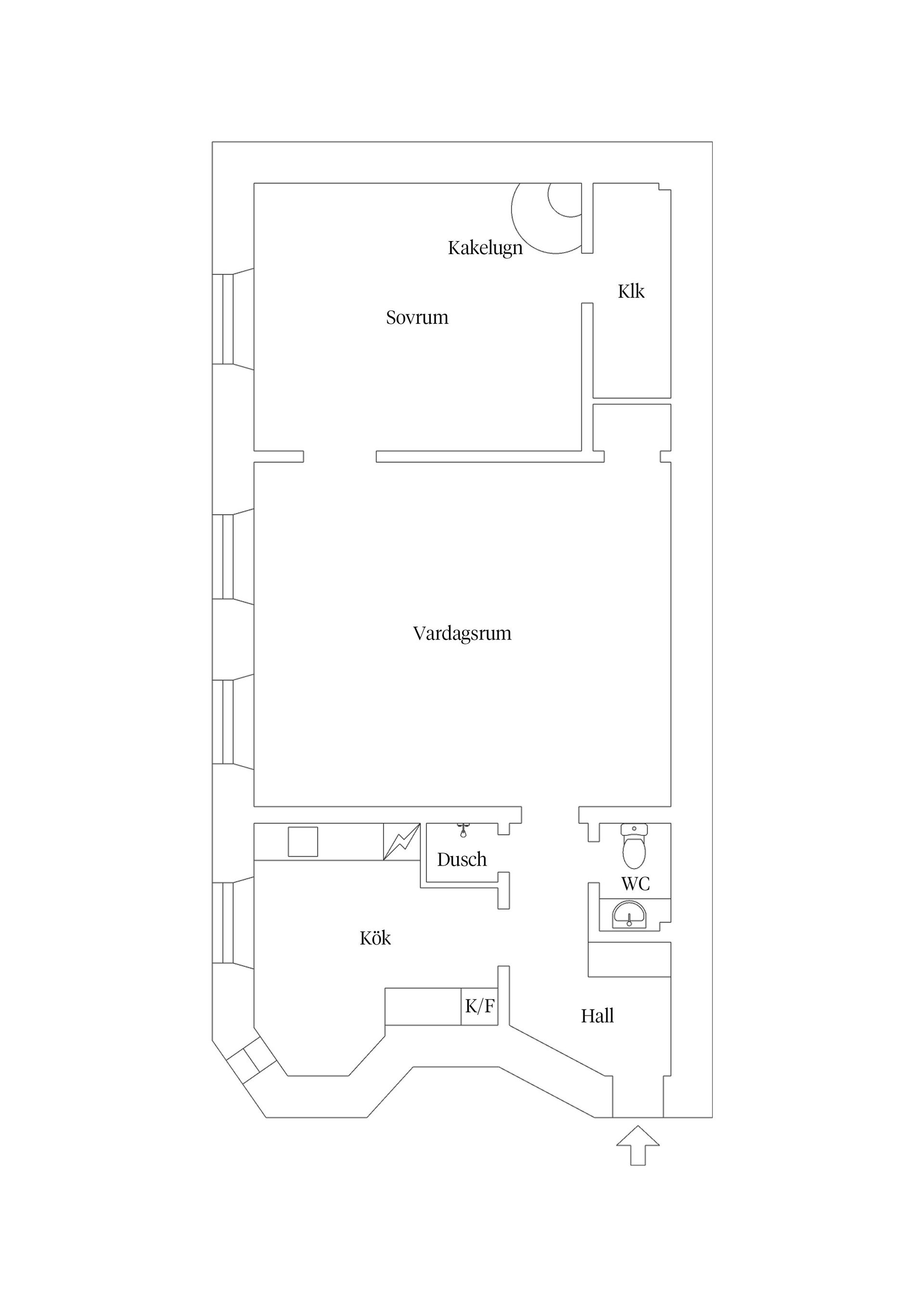 Bostadsrätt, Odengatan 87A - gårdshus, Vasastan - Odenplan, Stockholm