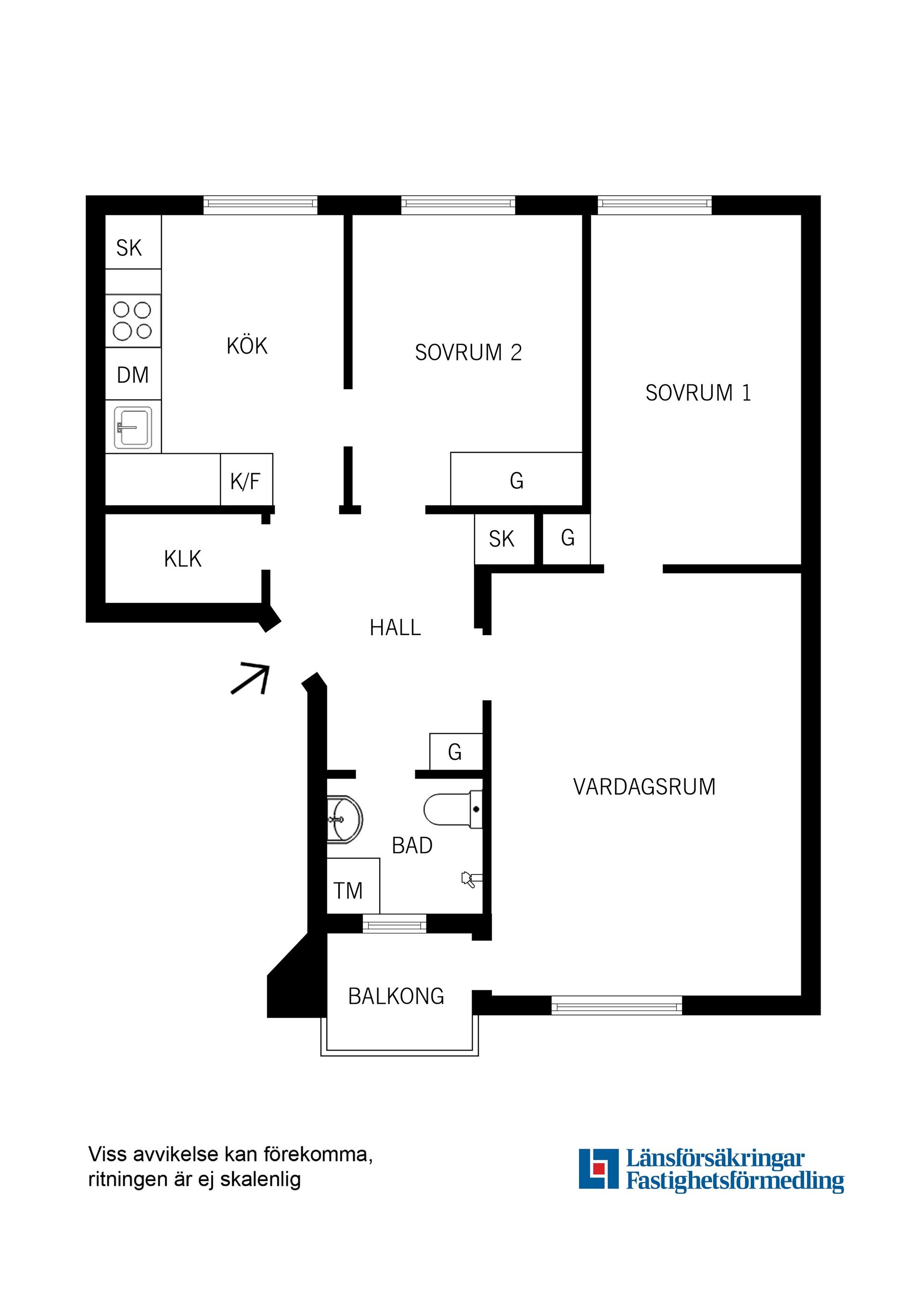 Bostadsrätt, Doktor Widerströms gata 39, Fruängen, Stockholm
