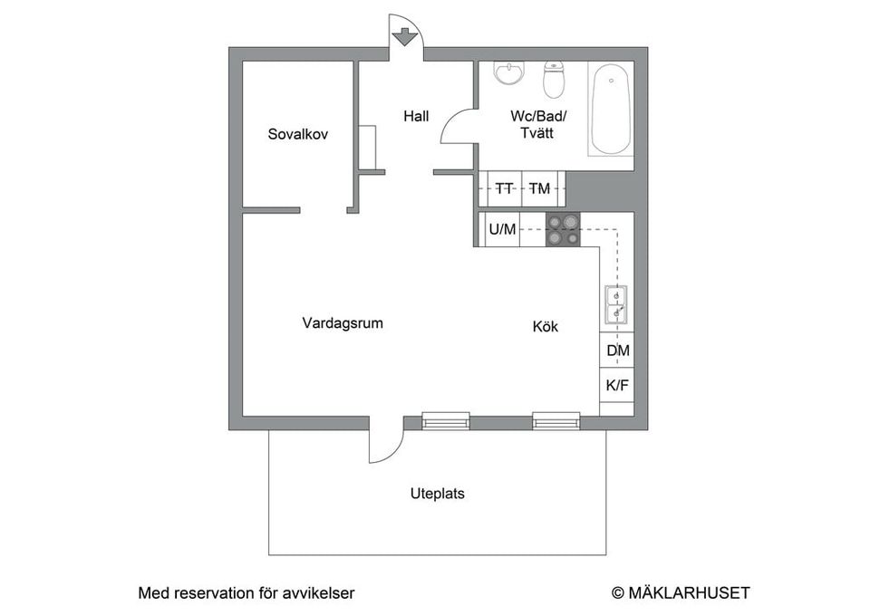 Bostadsrätt, Marieborgsgatan 67, Stora Ursvik, Sundbyberg