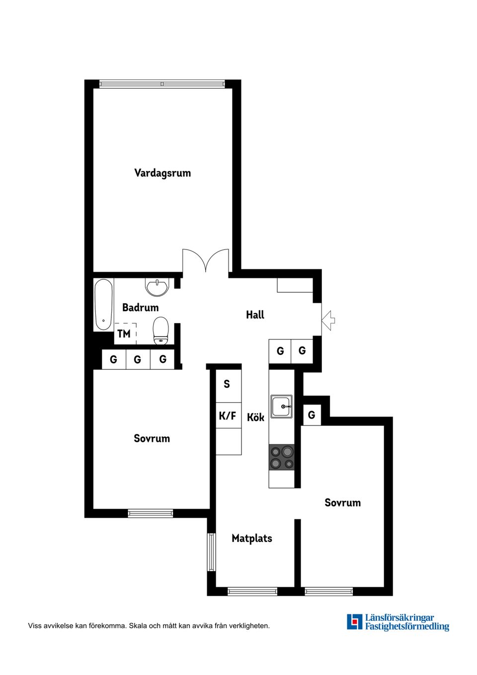 Bostadsrätt, Bondegatan 27, SoFo, Stockholm