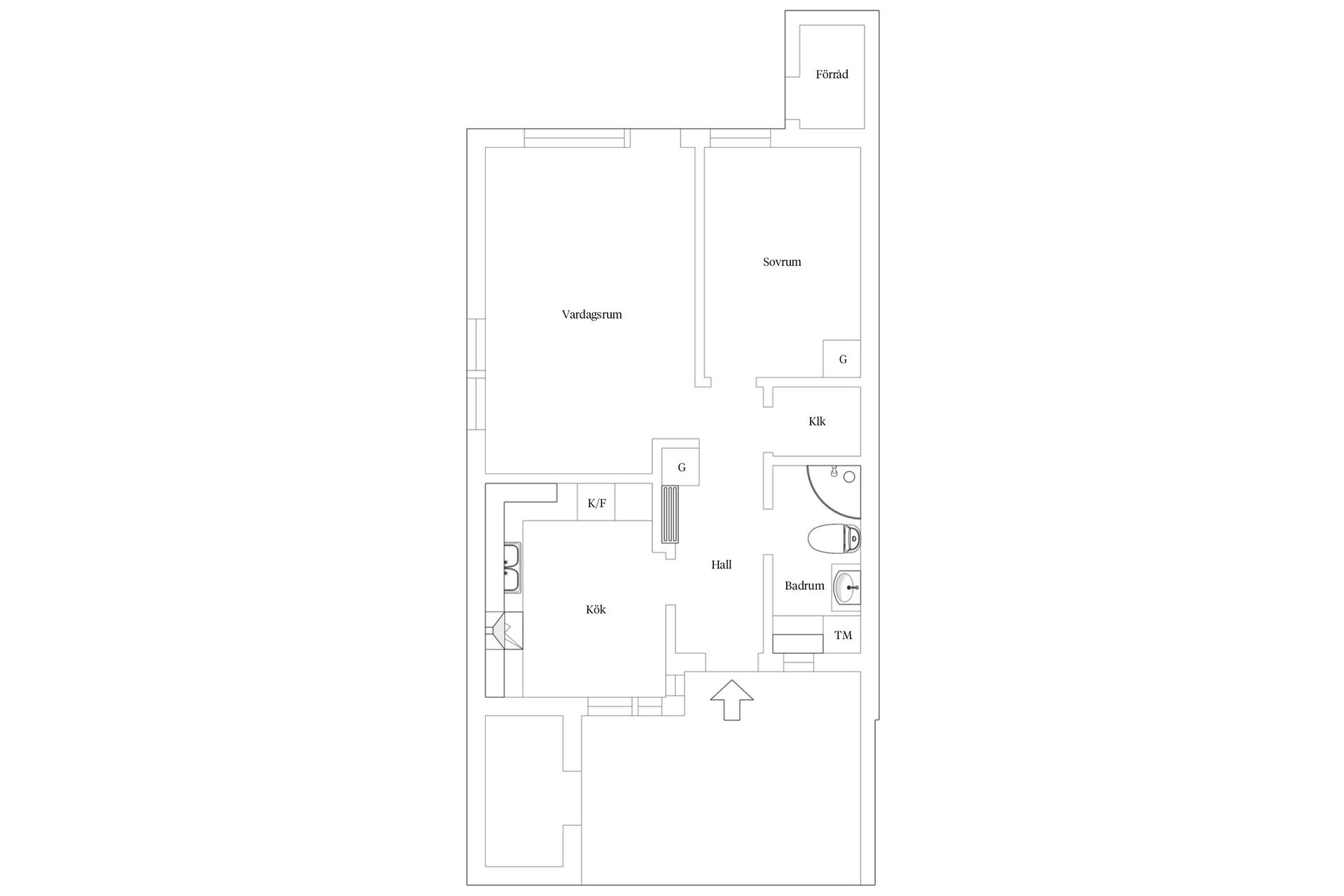 Bostadsrätt, Krusbärsstigen 1B, Backa, Ystad
