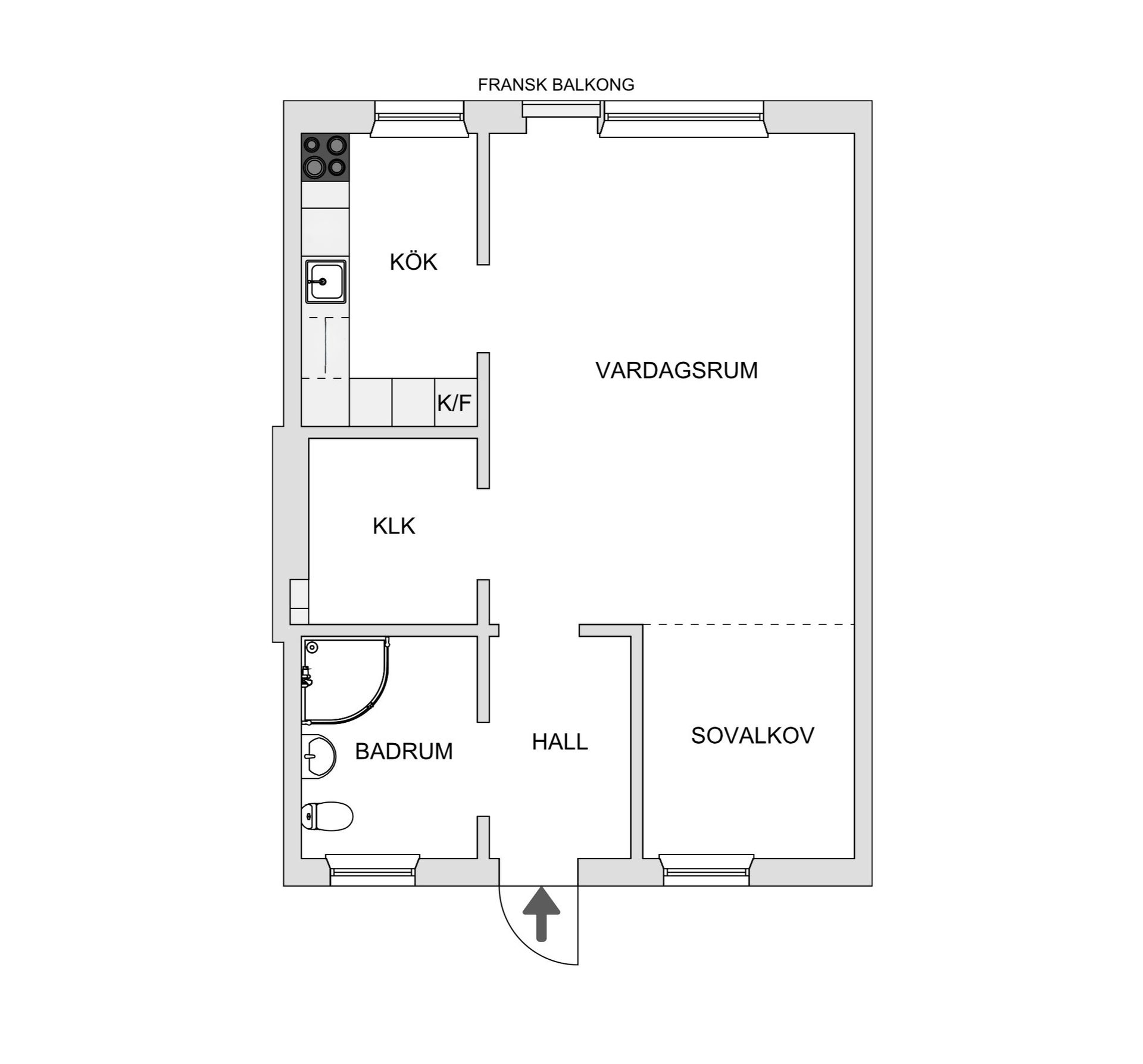 Bostadsrätt, Kungssätravägen 14, Sätra - Skärholmen, Stockholm