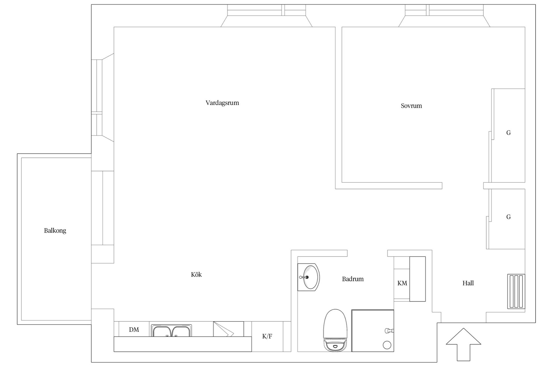 Bostadsrätt, Långströmsgatan 4D, Centrala Hisingen, Göteborg
