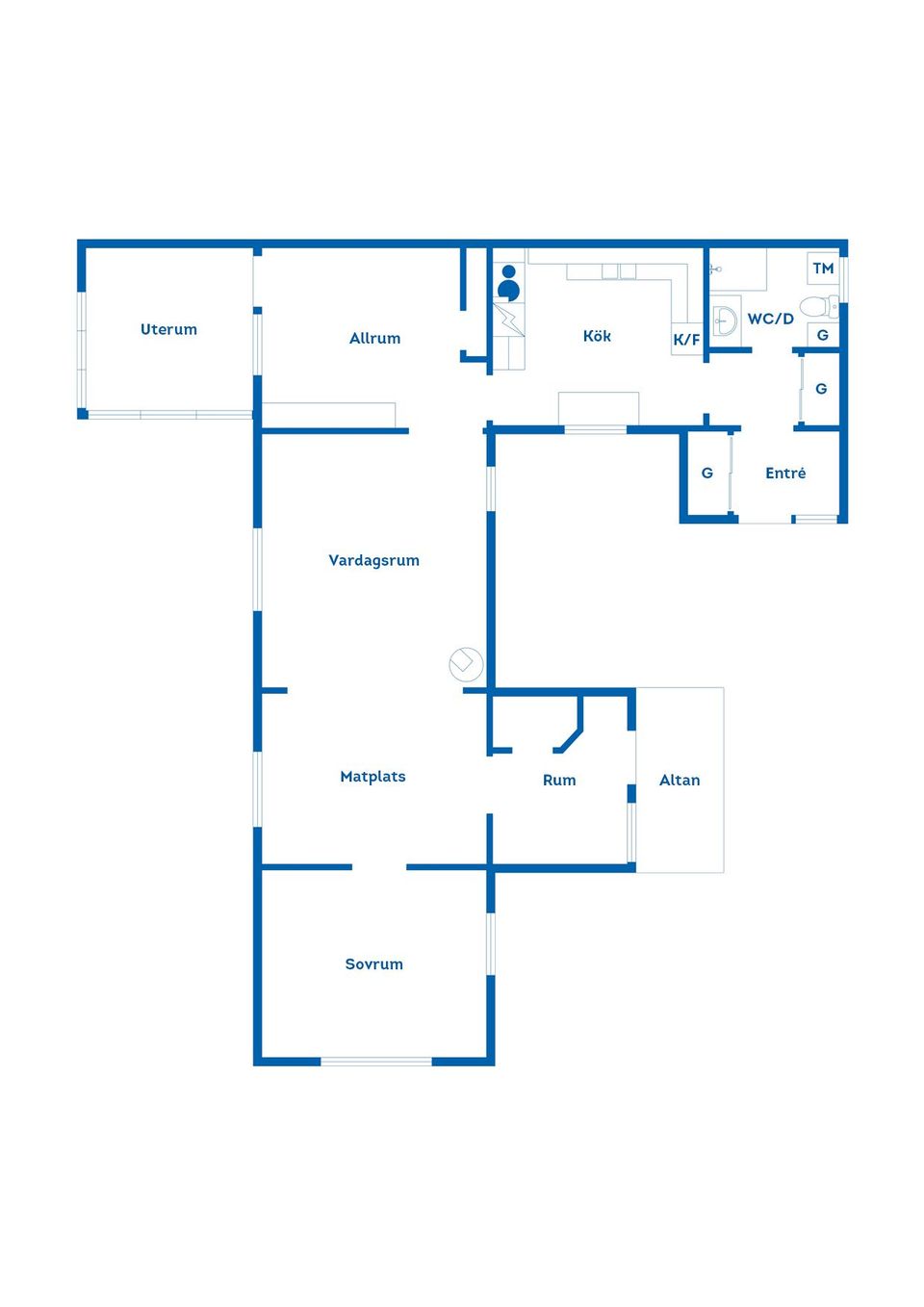 Villa, Dänskebo Nysätter 1, Nykil, Linköping