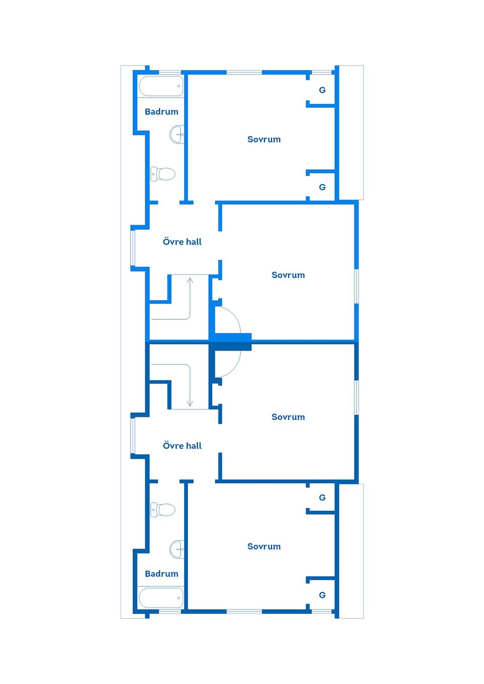 Villa, Fimongatan 13A, Kisa, Kinda