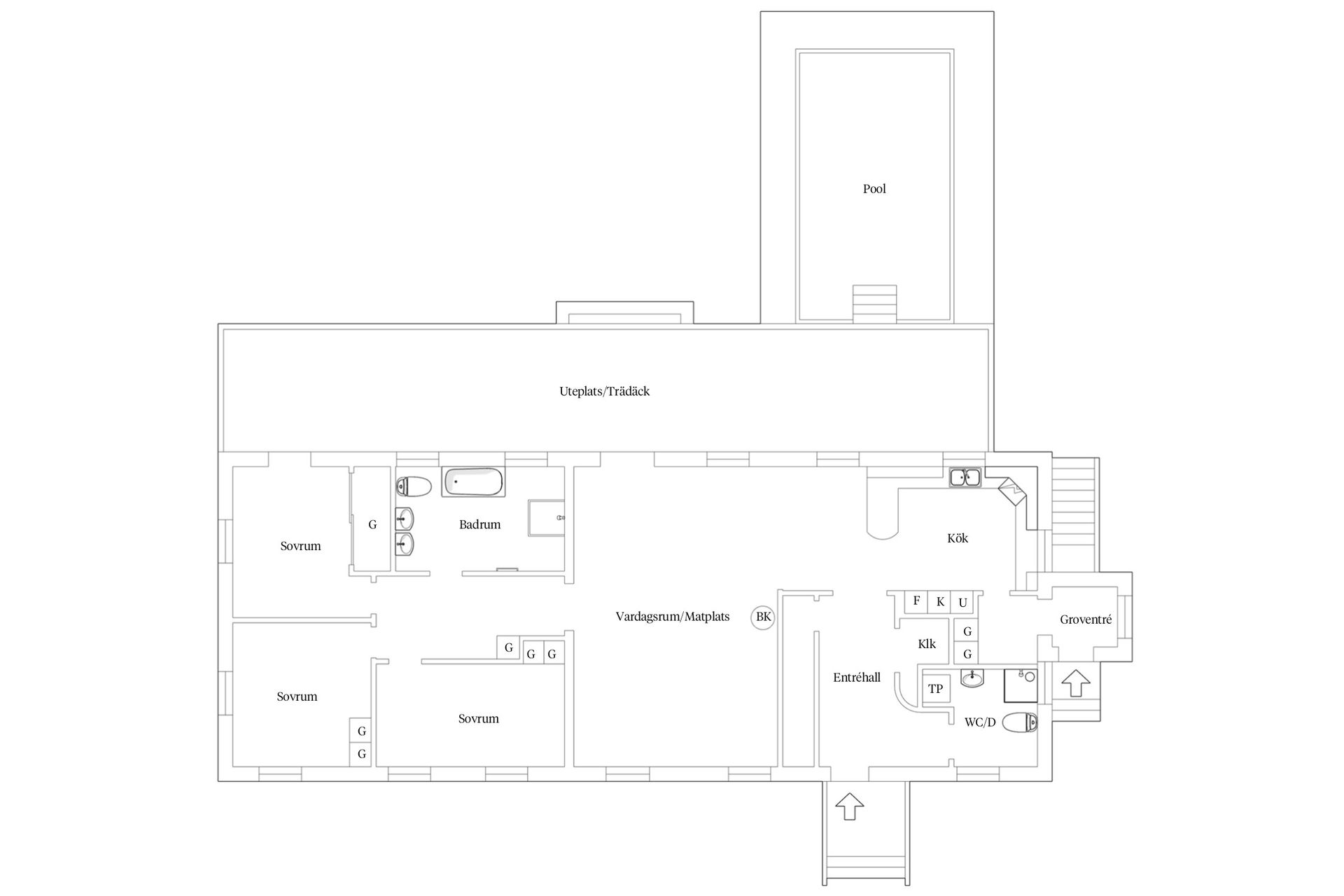 Villa, Hans Hanssons väg 1, Norra Vinstorp, Lomma