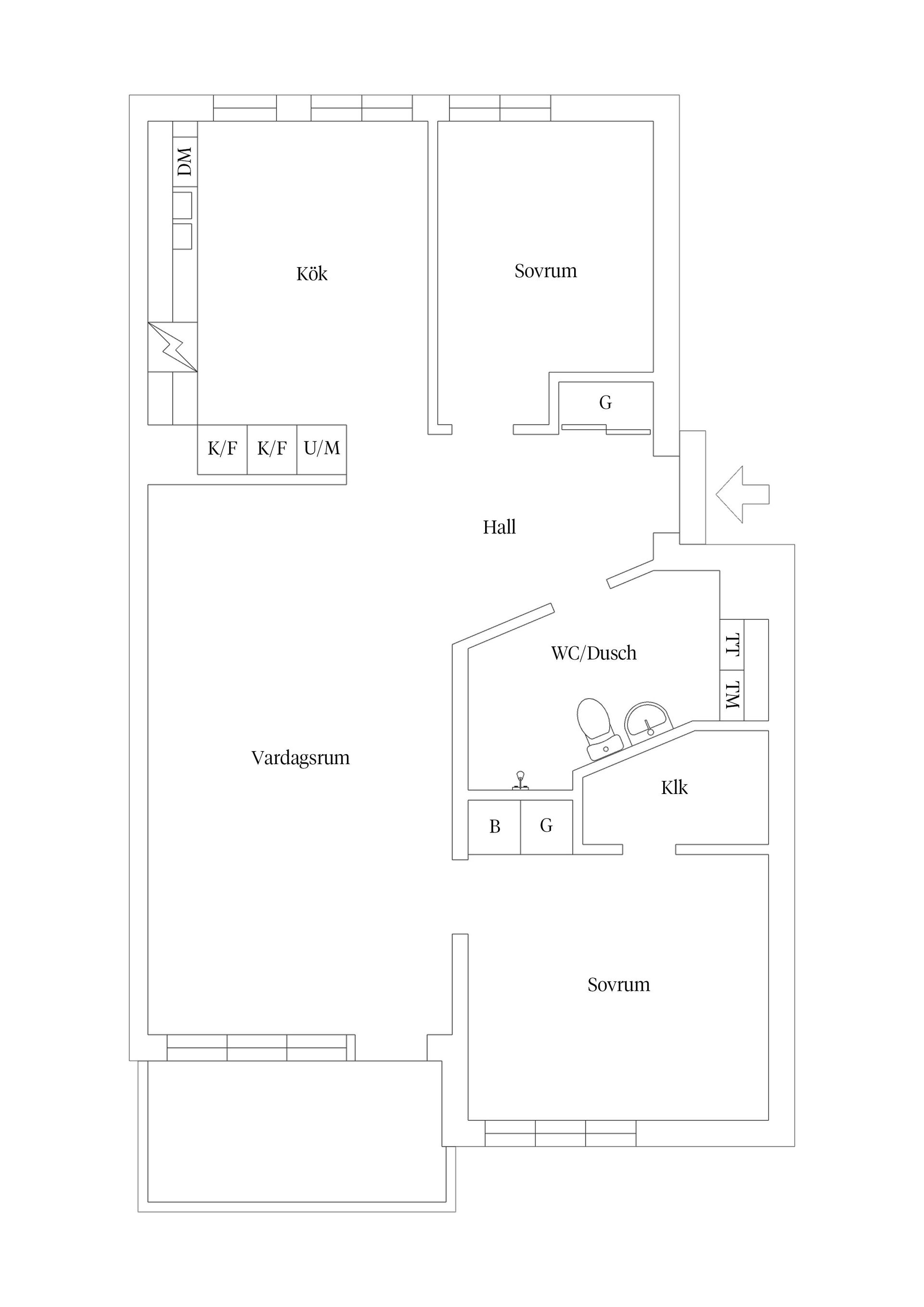 Bostadsrätt, Portalgatan 17, Kapellgärdet, Uppsala