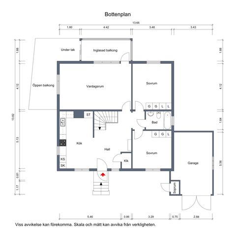 Villa, Skogsbovägen 14, Vindeln