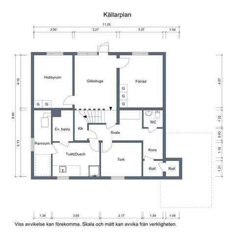 Villa, Skogsbovägen 14, Vindeln