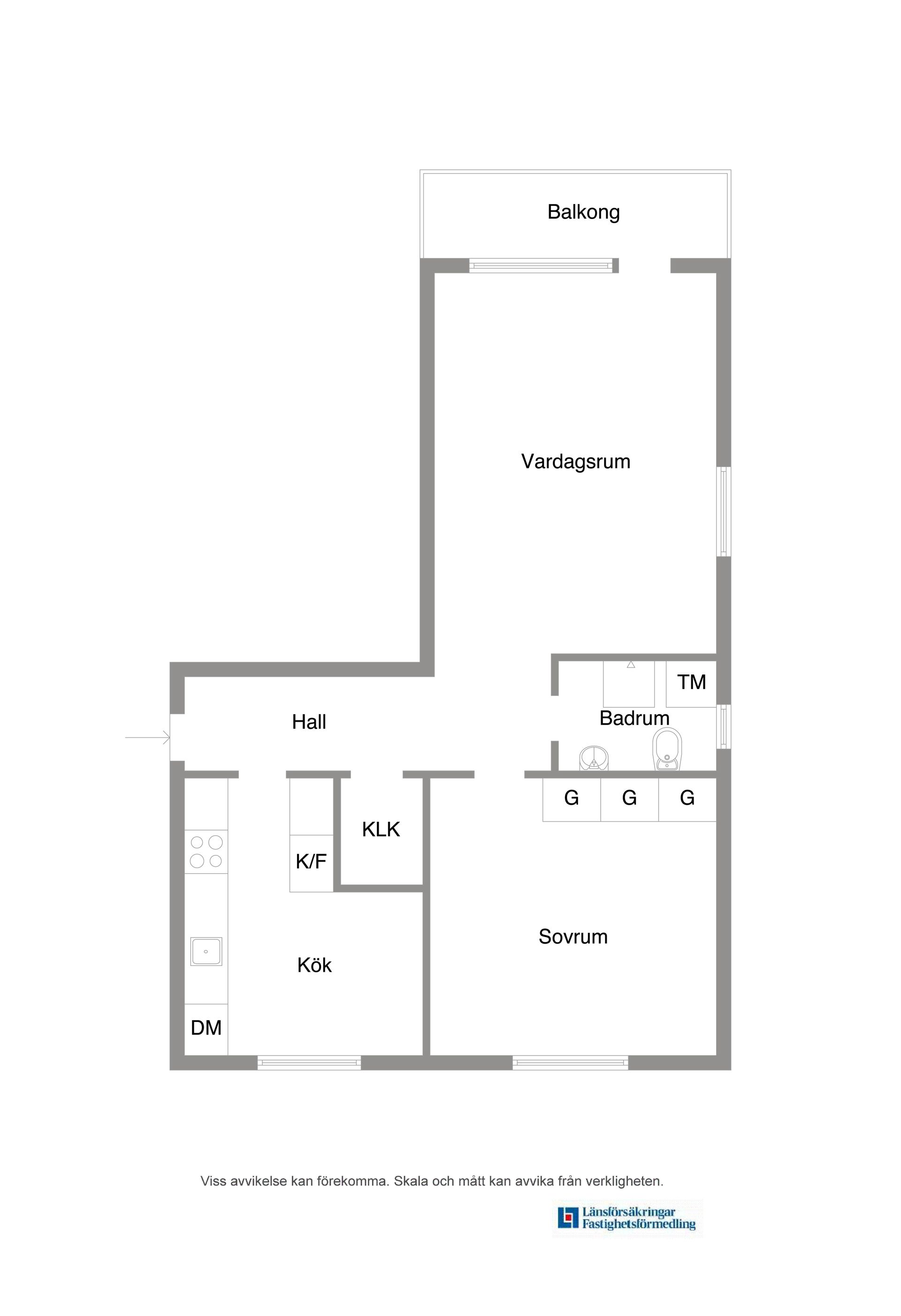 Bostadsrätt, Birgittagatan 8A, Arboga