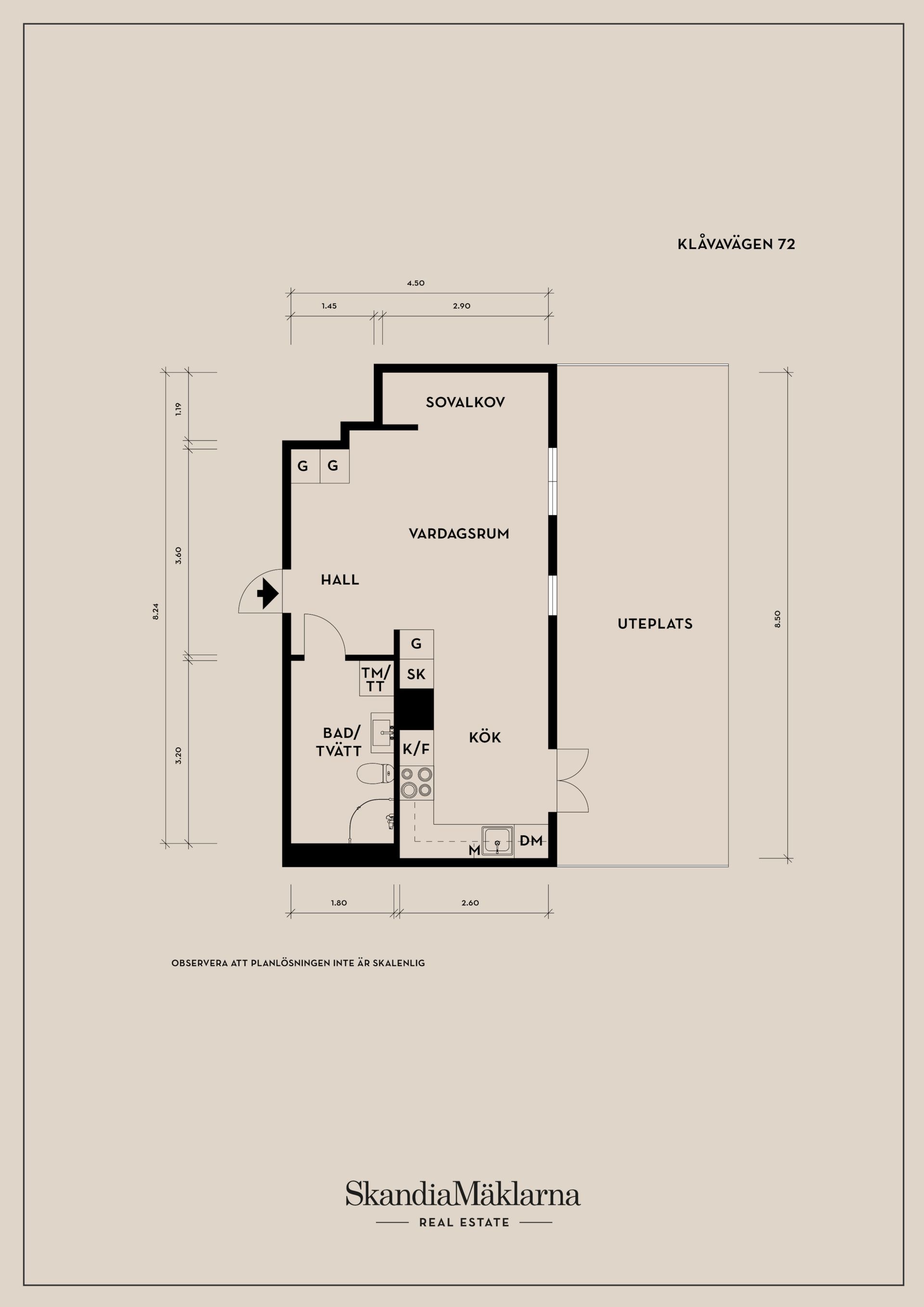 Bostadsrätt, Klåvavägen 72, hovås, Göteborg