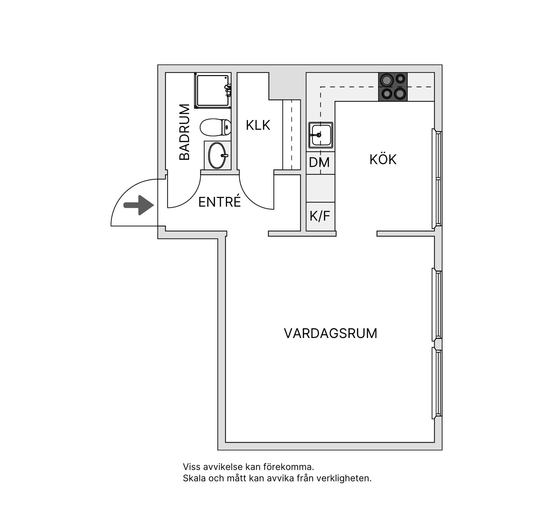 Bostadsrätt, Kadettgatan 16A, Västra Berga, Helsingborg