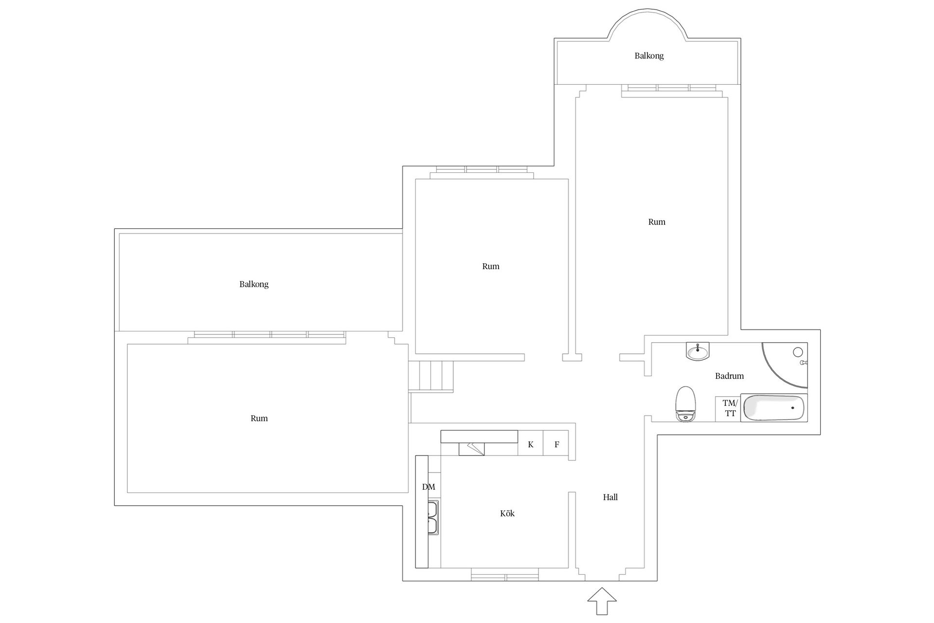 Bostadsrätt, Möllevångsvägen 8B, Möllevången, Lund