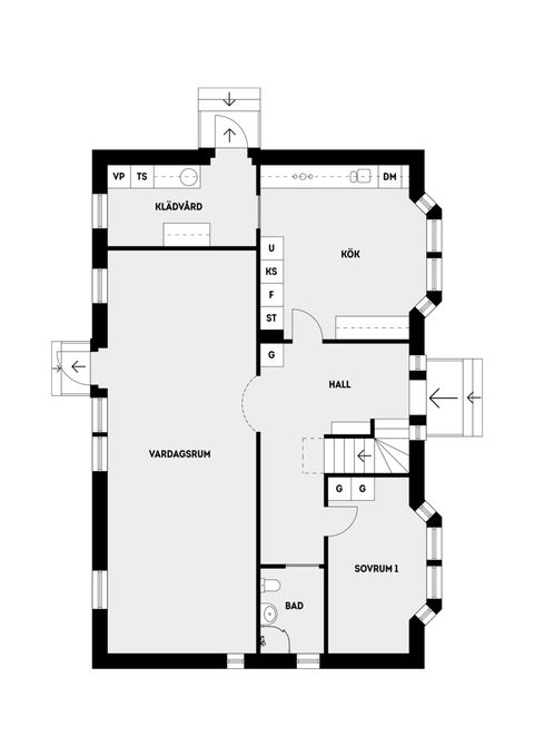 Villa, Brunnsgränd 9, Täby Kyrkby, Täby