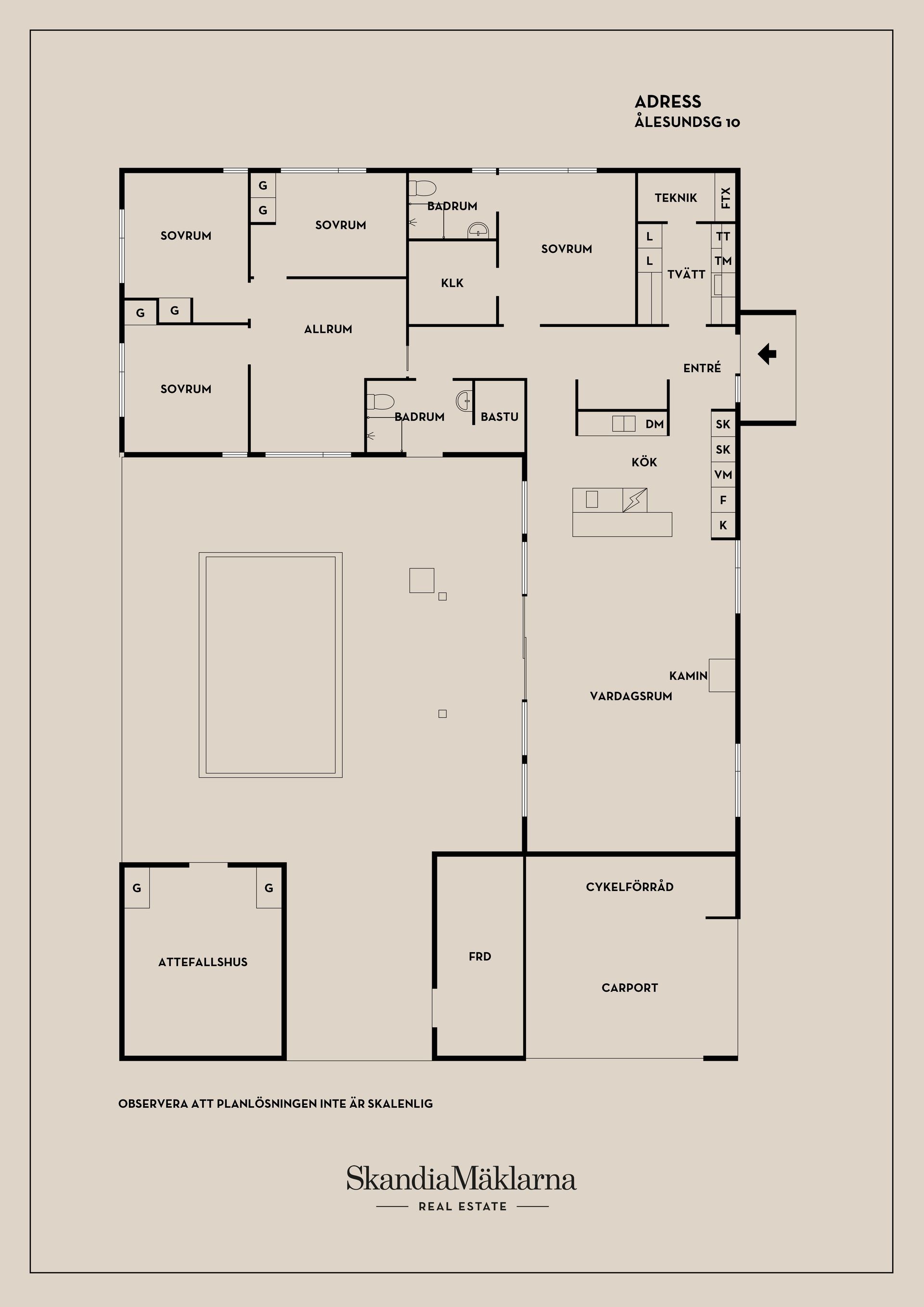 Villa, Ålesundsgatan 10, Lillhamra, Västerås