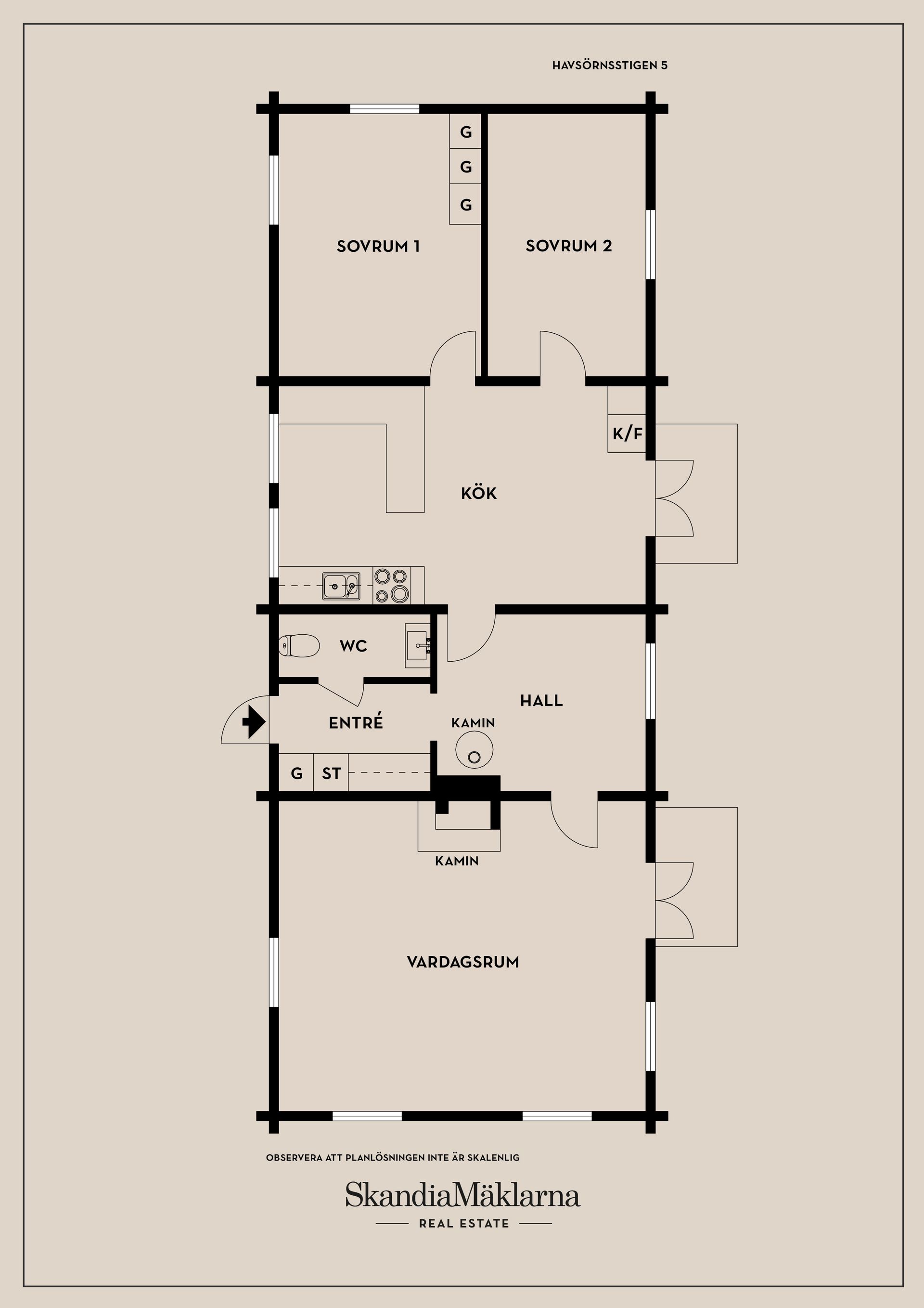 Villa, Havsörnsstigen 5, Södra Rörvik, Norrtälje