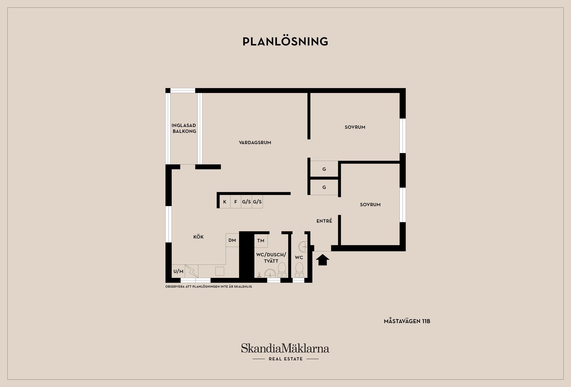 Bostadsrätt, Måstavägen 11B, Måsta, Eskilstuna