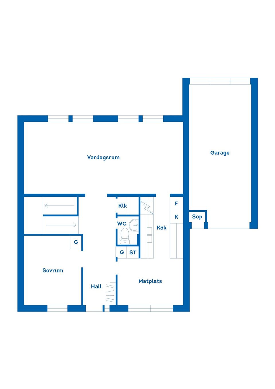 Villa, Rotorvägen 40, LUDVIKA Golan, Ludvika