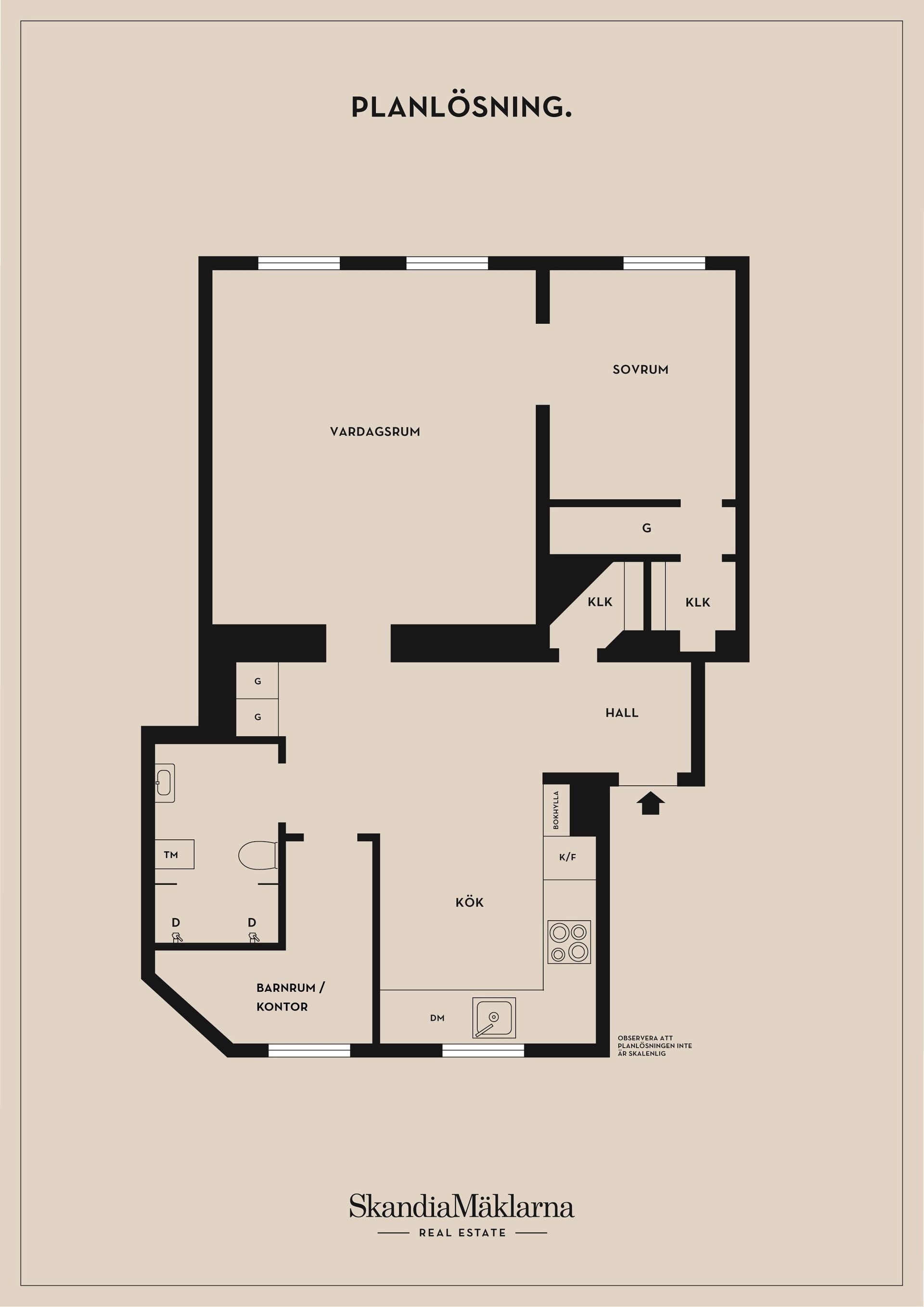 Bostadsrätt, Gästrikegatan 2, 1,5tr, Vasastan, Stockholm