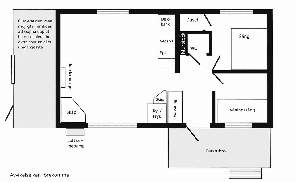Radhus, Elingatan 5, Färnäs, Mora