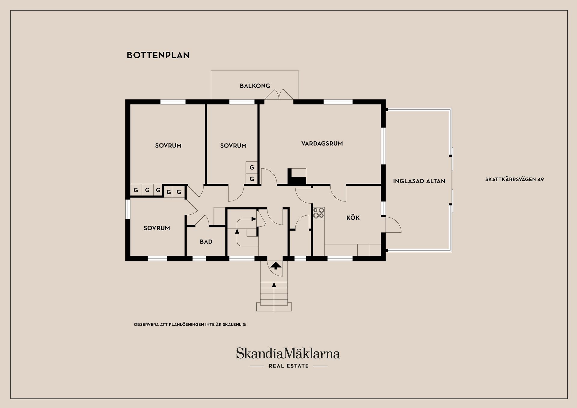 Villa, Skattkärrsvägen 49, Skattkärr, Karlstad