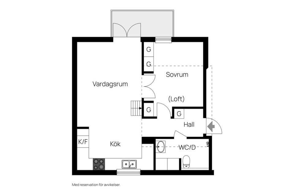 Bostadsrätt, Norra Kyrkogatan 8 B, Visby innerstad, Gotland